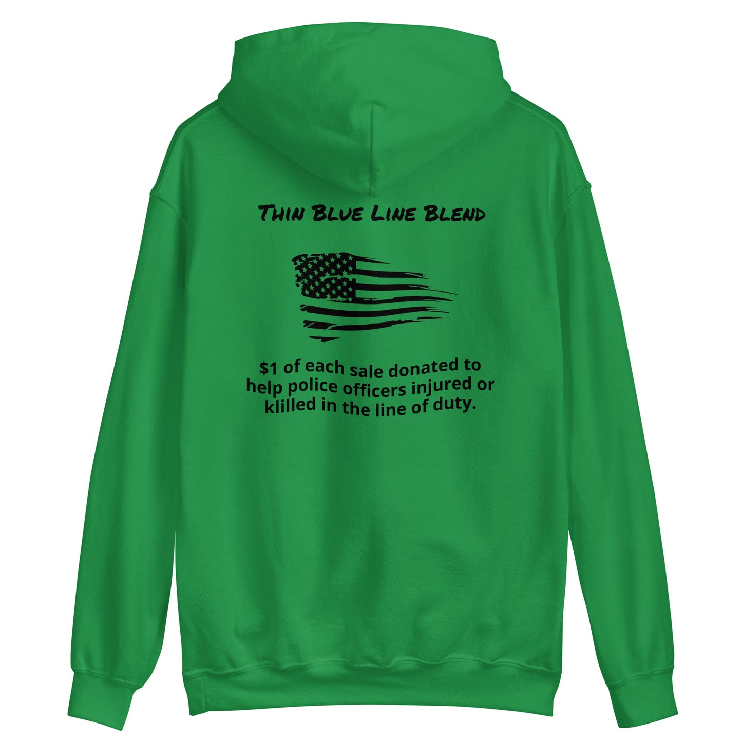 Thin Blue line Hoodie