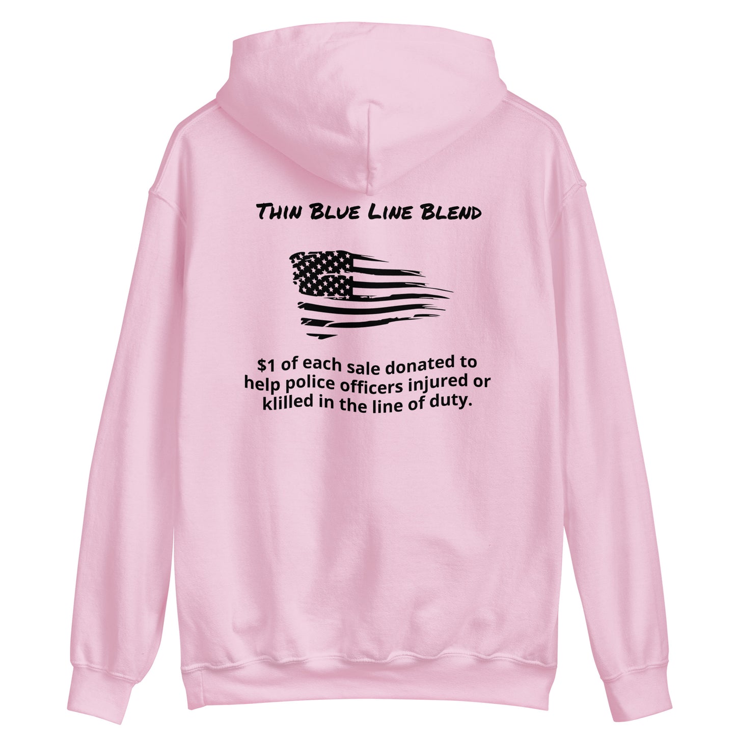 Thin Blue line Hoodie