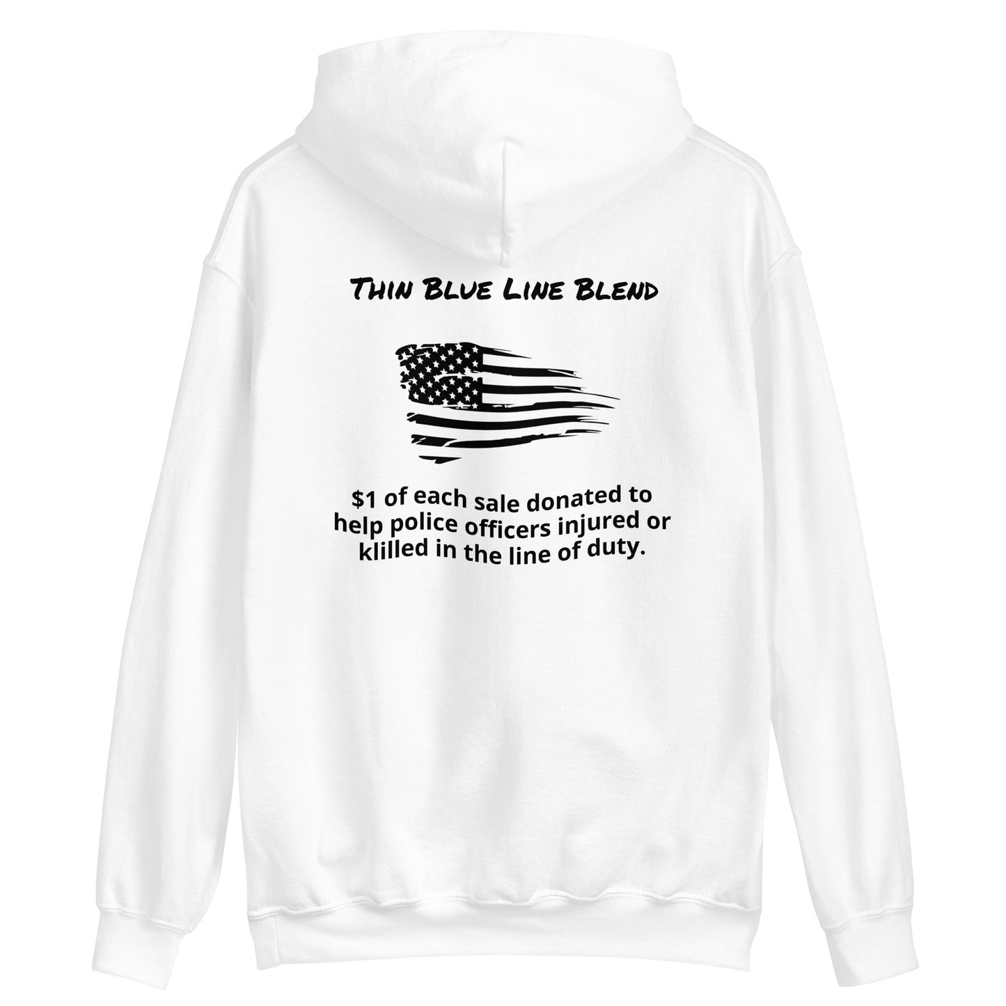 Thin Blue line Hoodie