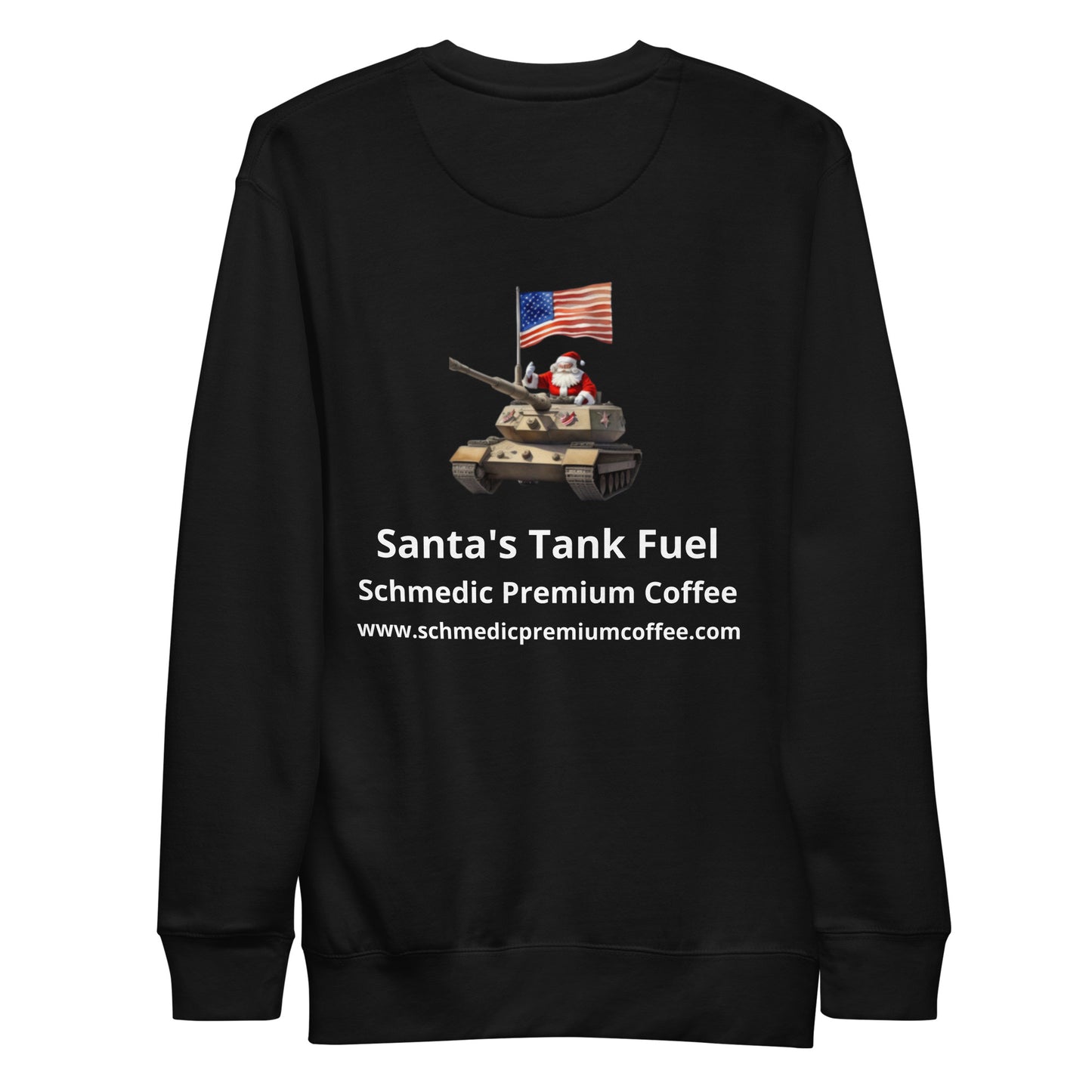 Santa's Tank Fuel Unisex Premium Sweatshirt