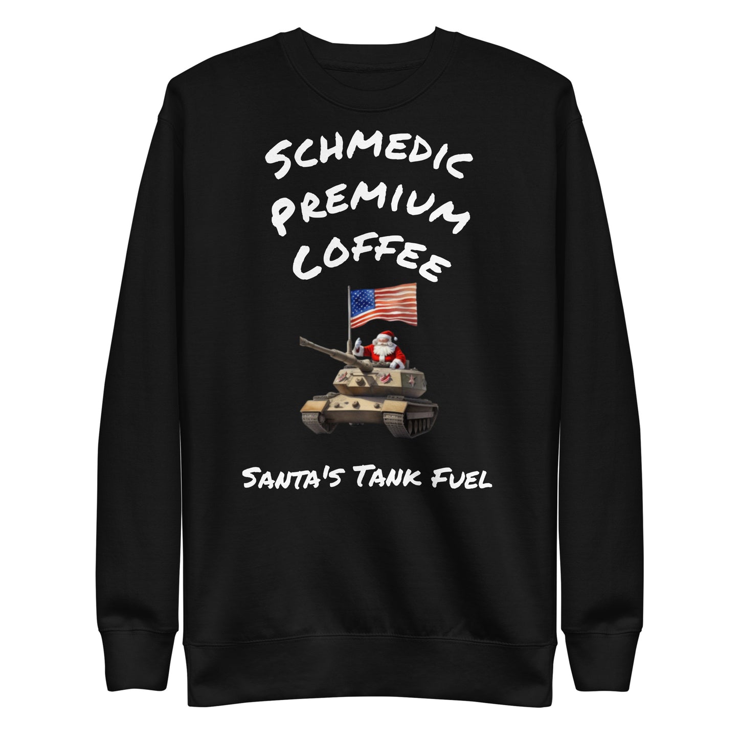 Santa's Tank Fuel Unisex Premium Sweatshirt