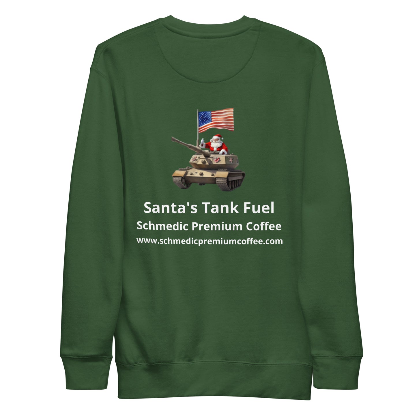 Santa's Tank Fuel Unisex Premium Sweatshirt
