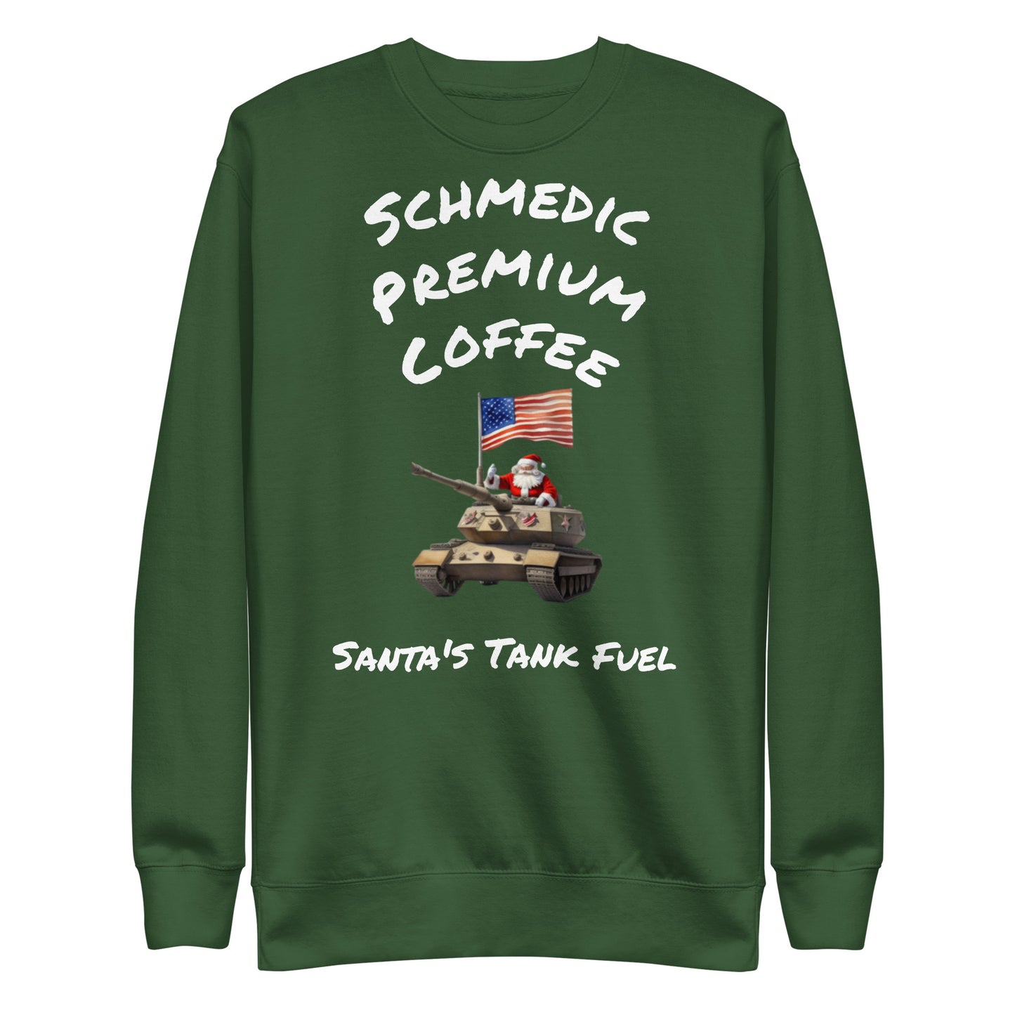 Santa's Tank Fuel Unisex Premium Sweatshirt