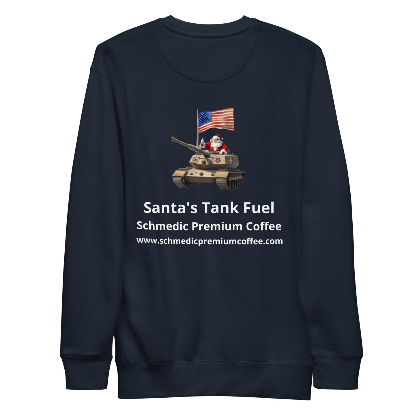 Santa's Tank Fuel Unisex Premium Sweatshirt
