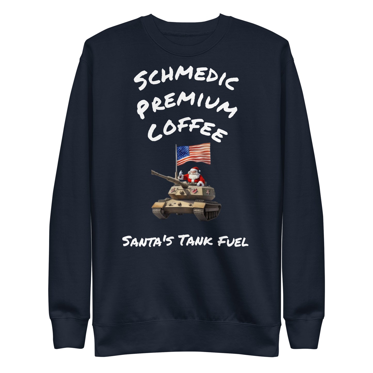 Santa's Tank Fuel Unisex Premium Sweatshirt