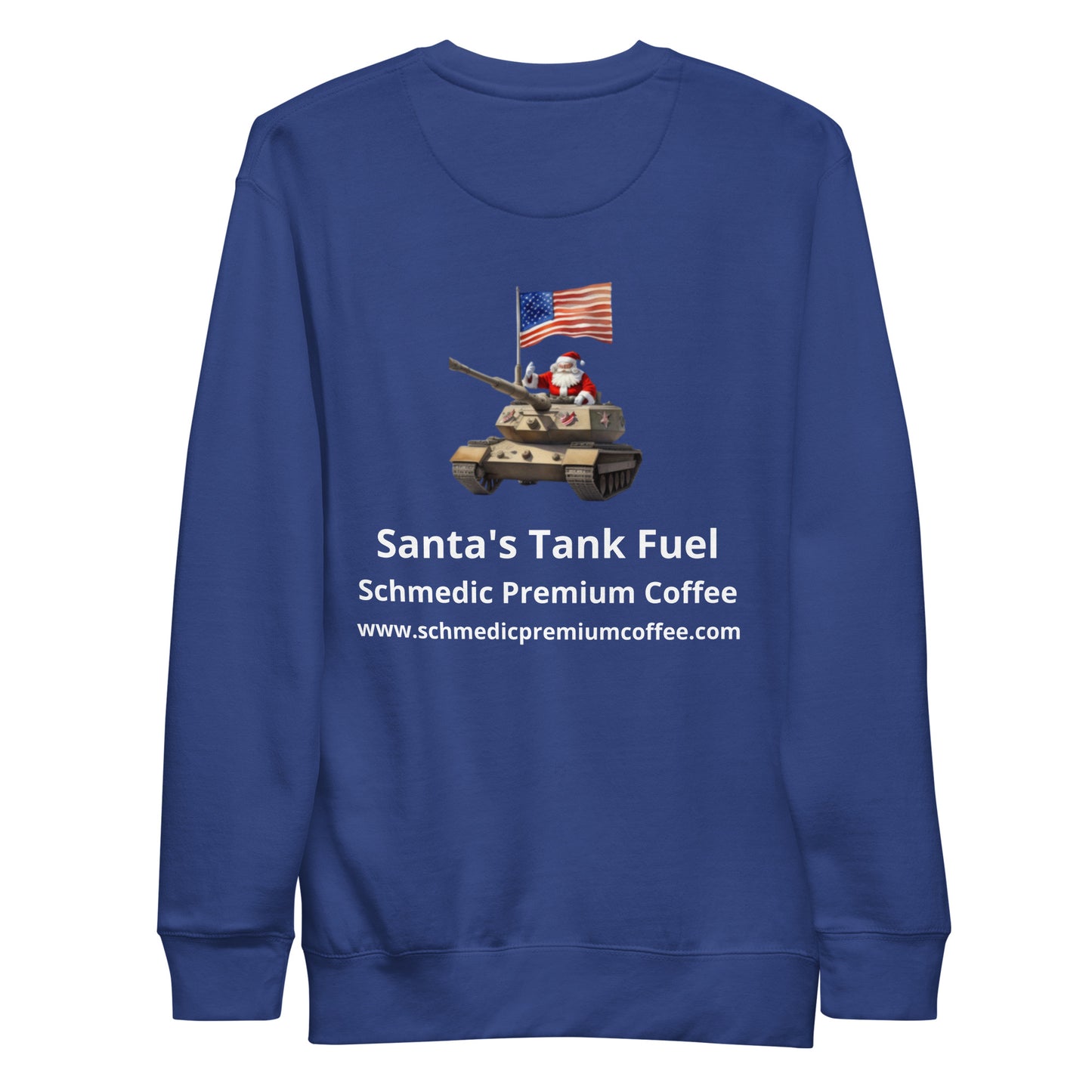 Santa's Tank Fuel Unisex Premium Sweatshirt
