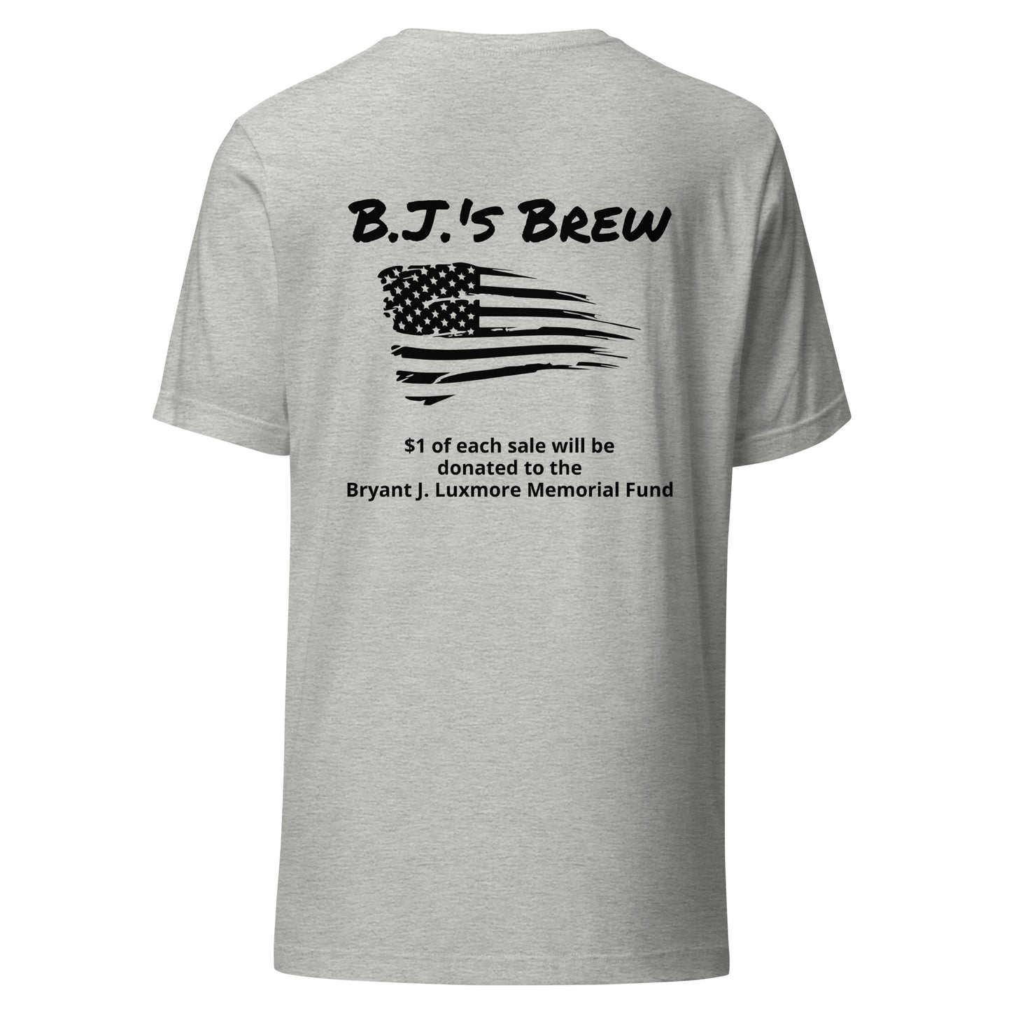 B.J.'s Brew (Black Lettering) Unisex t-shirt