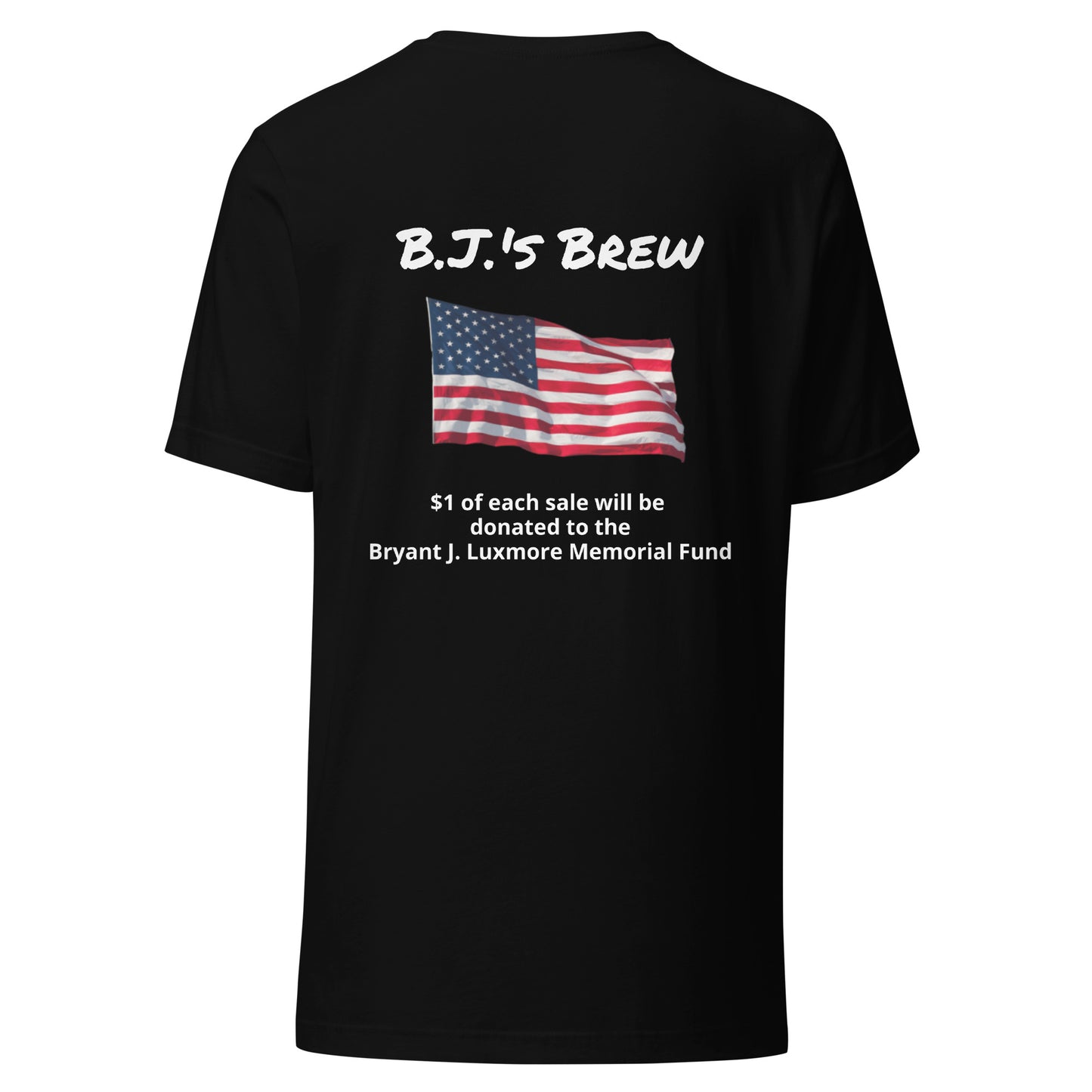 B.J.'s Brew (White Lettering) unisex t-shirt