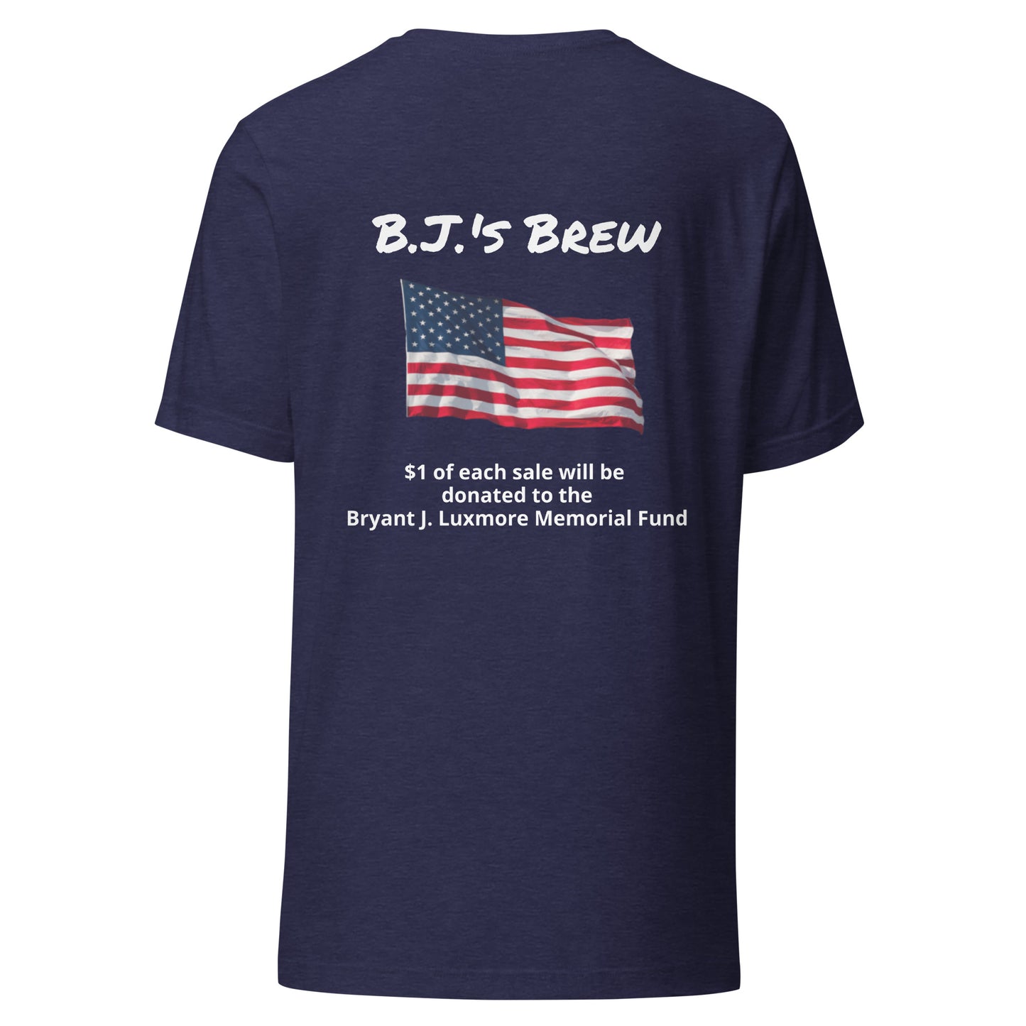 B.J.'s Brew (White Lettering) unisex t-shirt