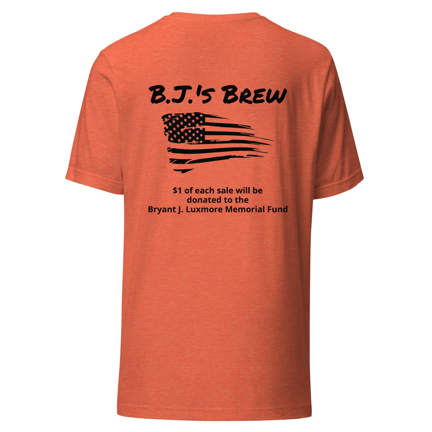 B.J.'s Brew (Black Lettering) Unisex t-shirt