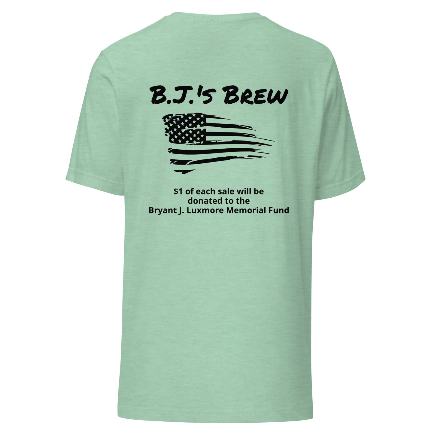 B.J.'s Brew (Black Lettering) Unisex t-shirt