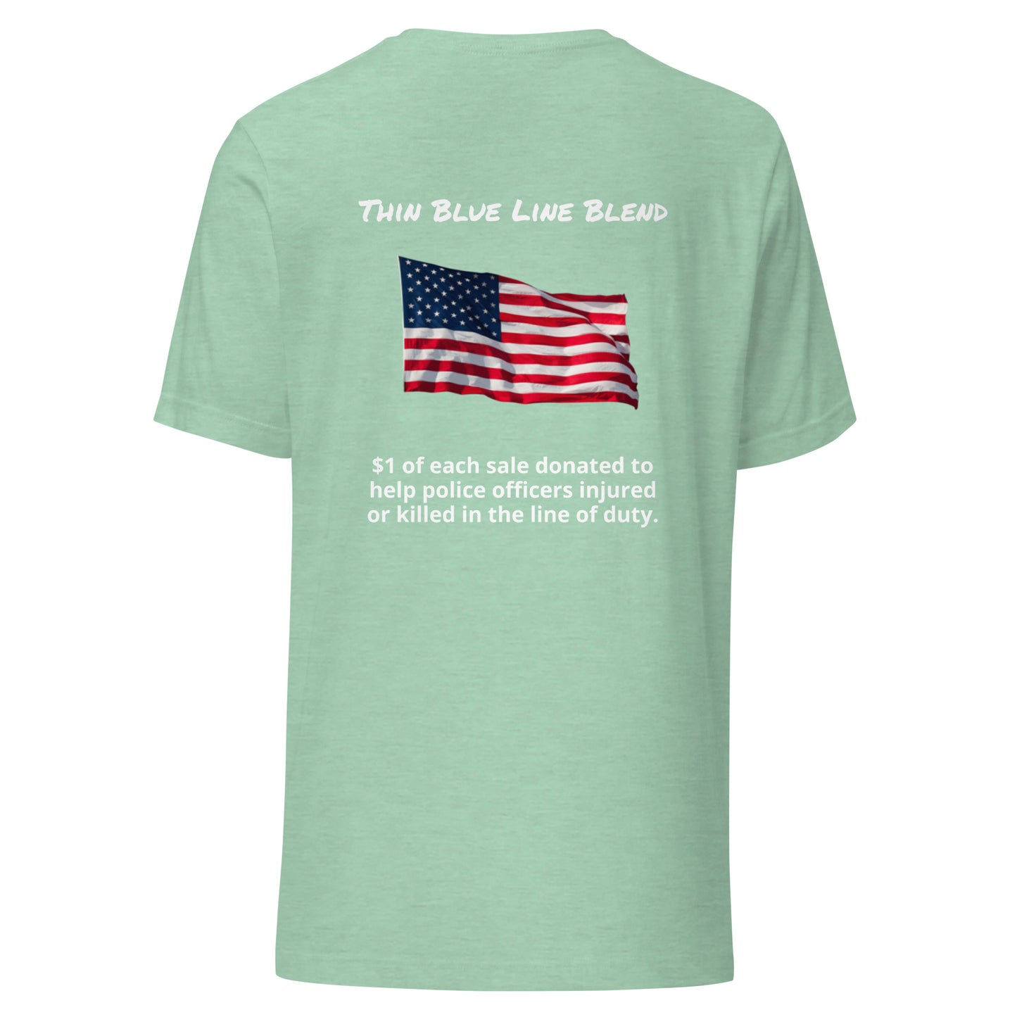 Thin Blue Line Blend (white lettering) t-shirt
