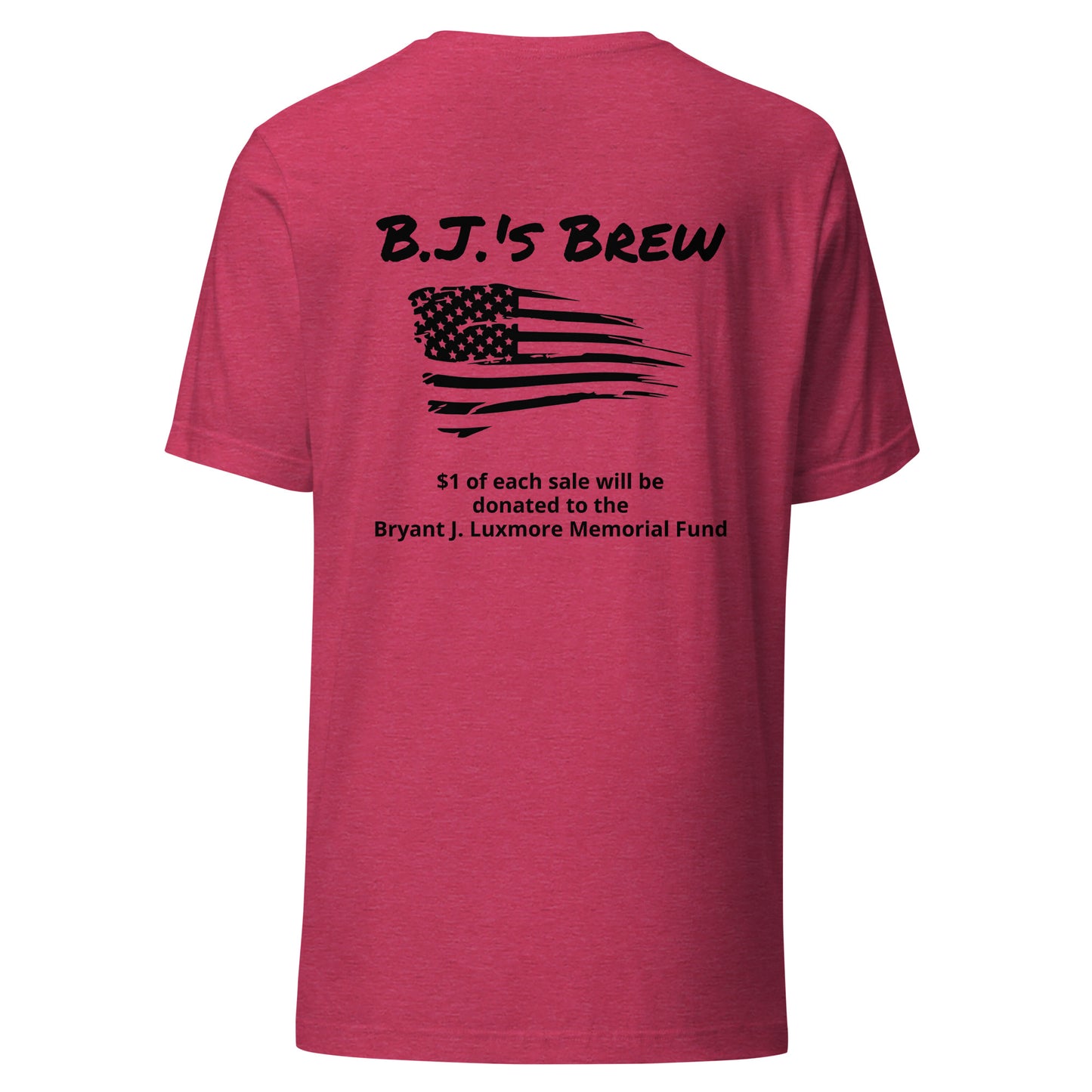 B.J.'s Brew (Black Lettering) Unisex t-shirt