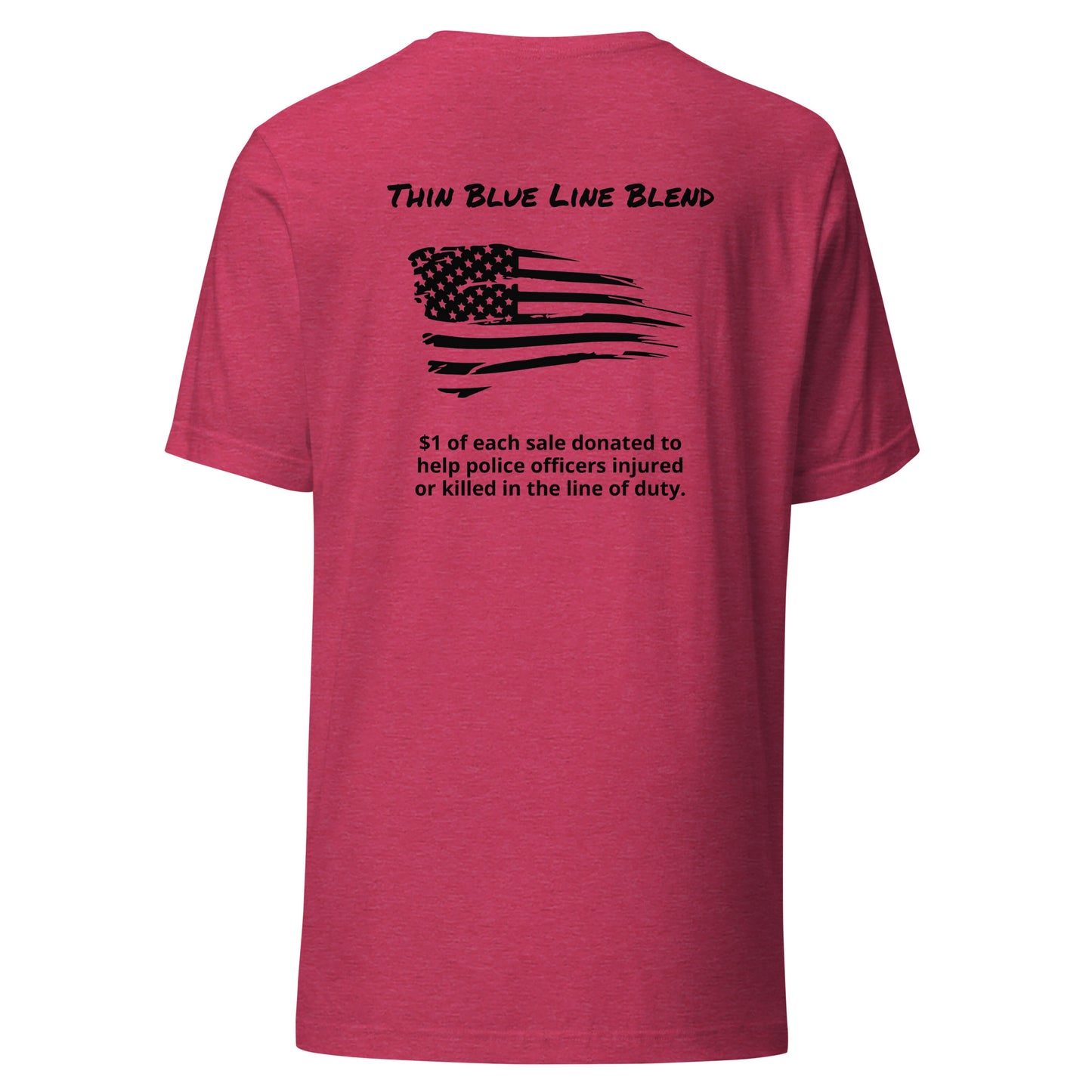 Thin Blue Line Blend (Black lettering) t-shirt