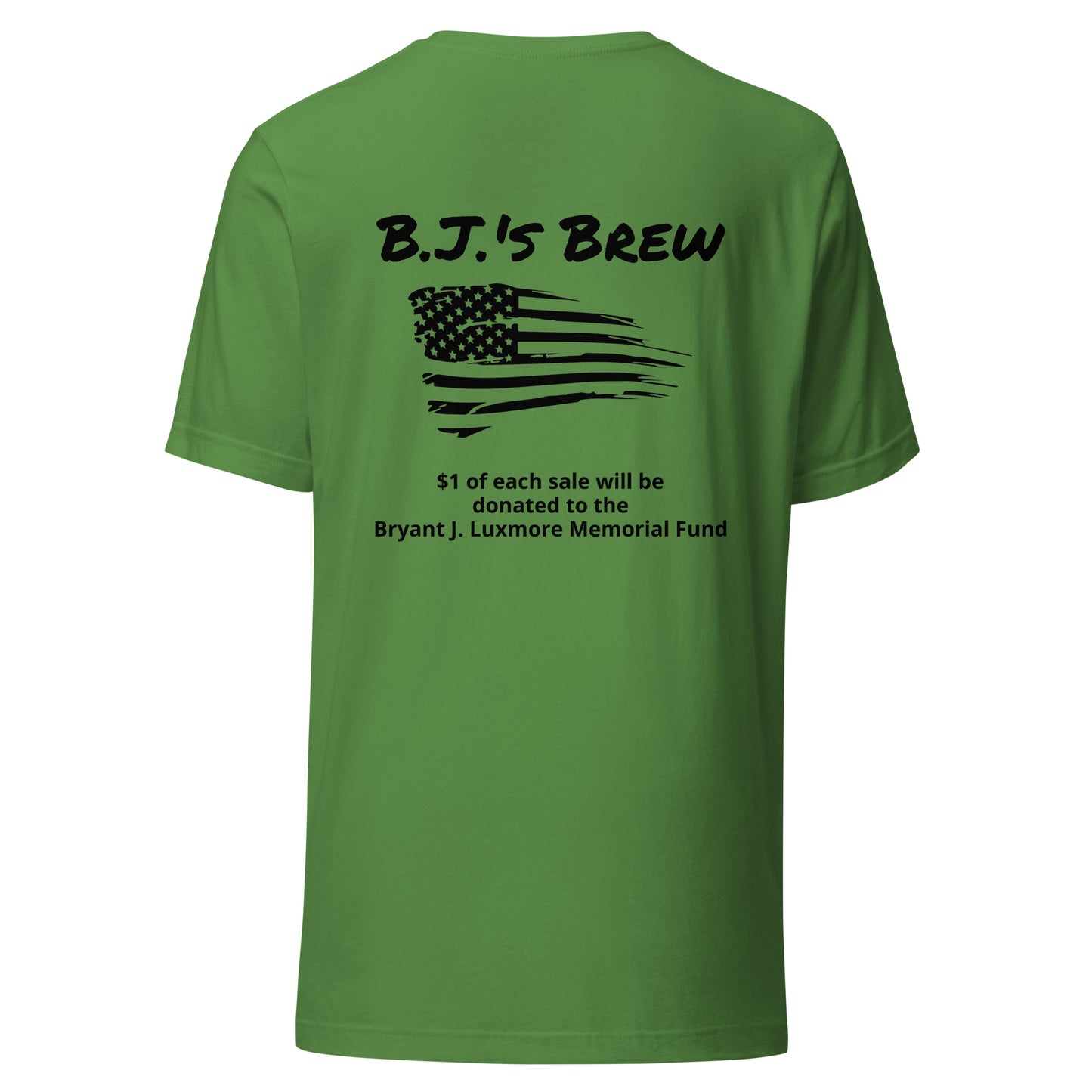 B.J.'s Brew (Black Lettering) Unisex t-shirt