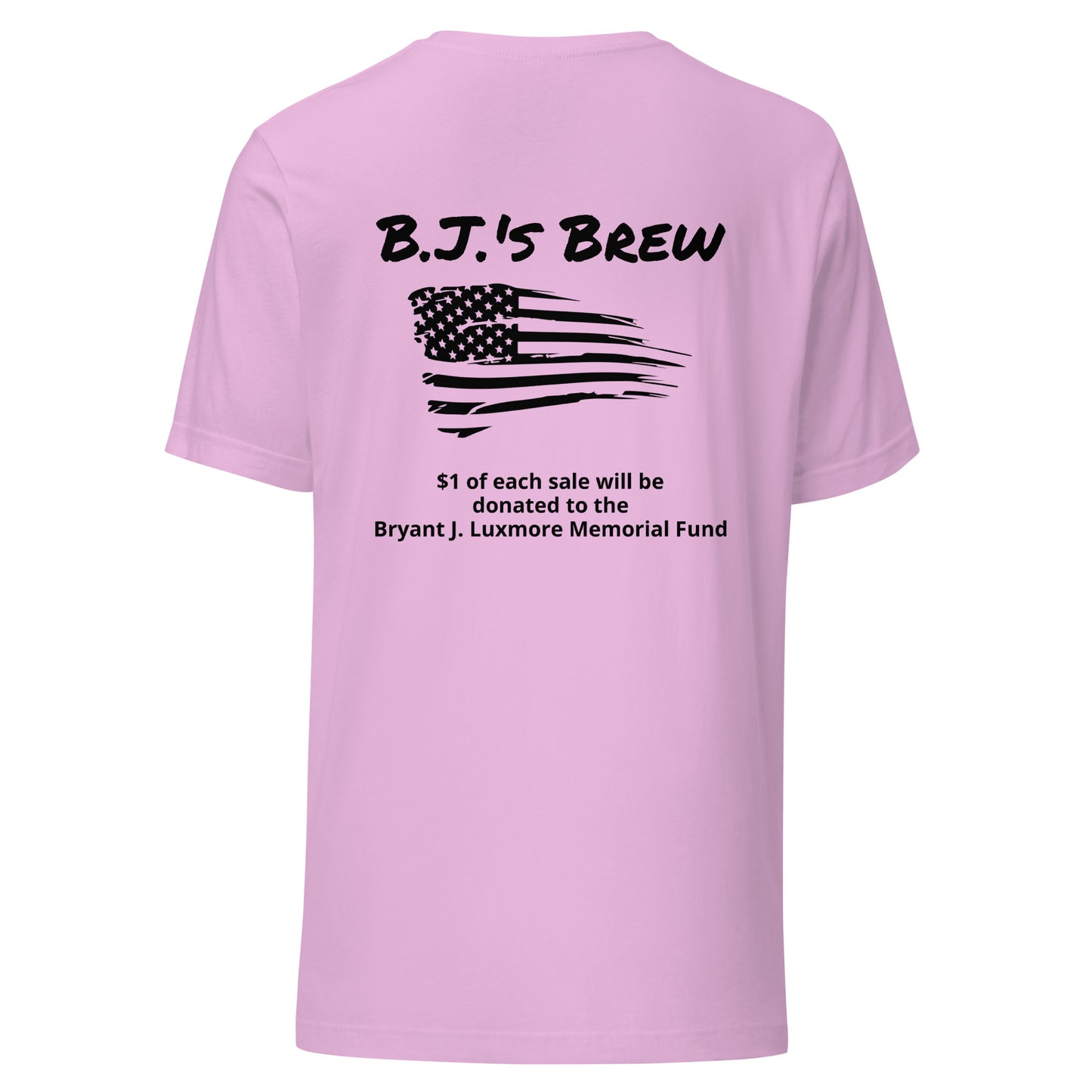 B.J.'s Brew (Black Lettering) Unisex t-shirt