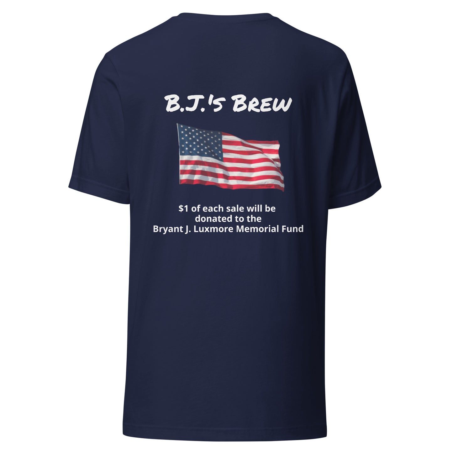 B.J.'s Brew (White Lettering) unisex t-shirt