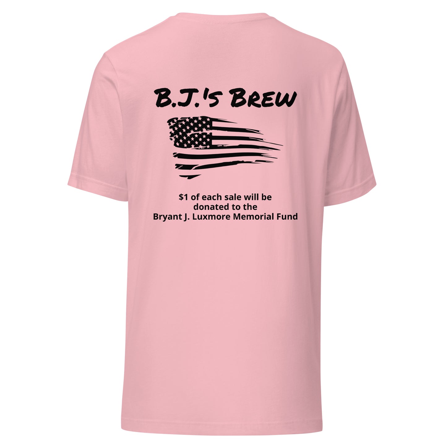 B.J.'s Brew (Black Lettering) Unisex t-shirt