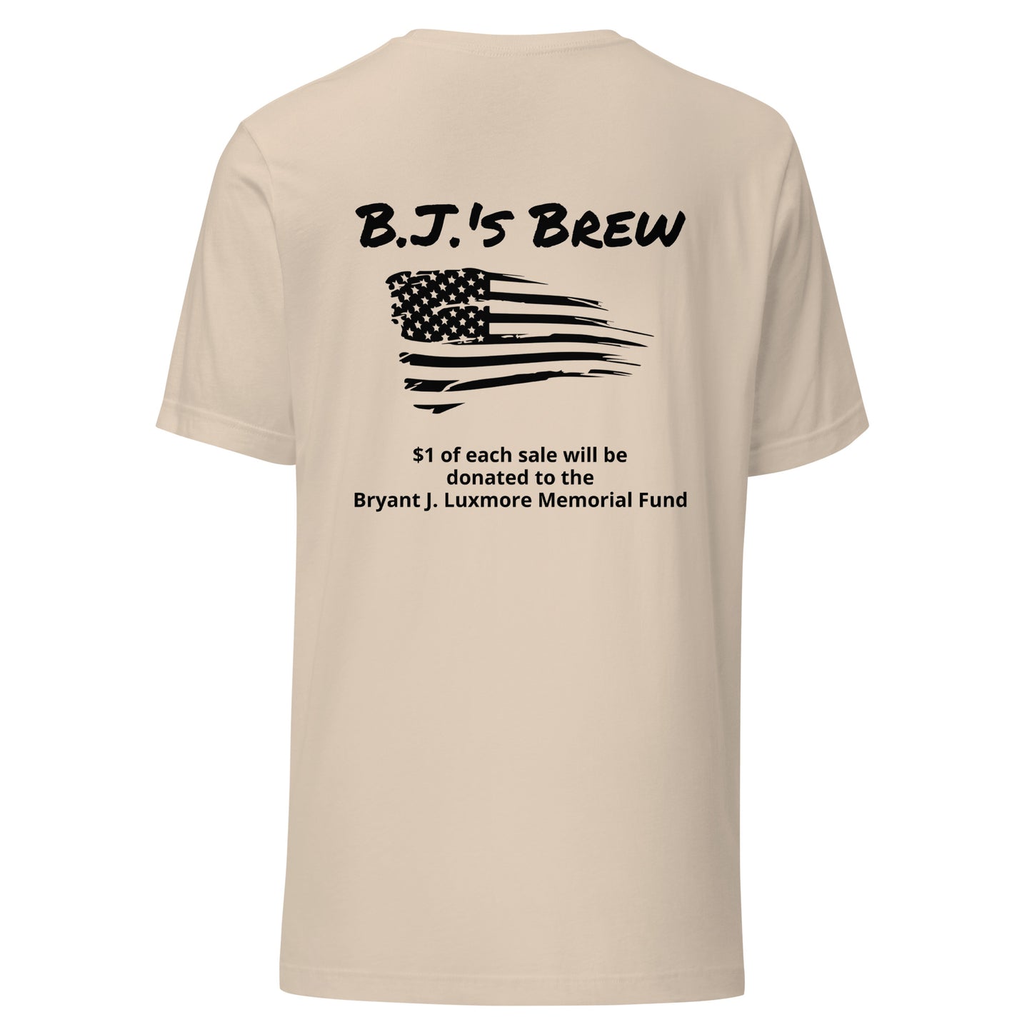 B.J.'s Brew (Black Lettering) Unisex t-shirt