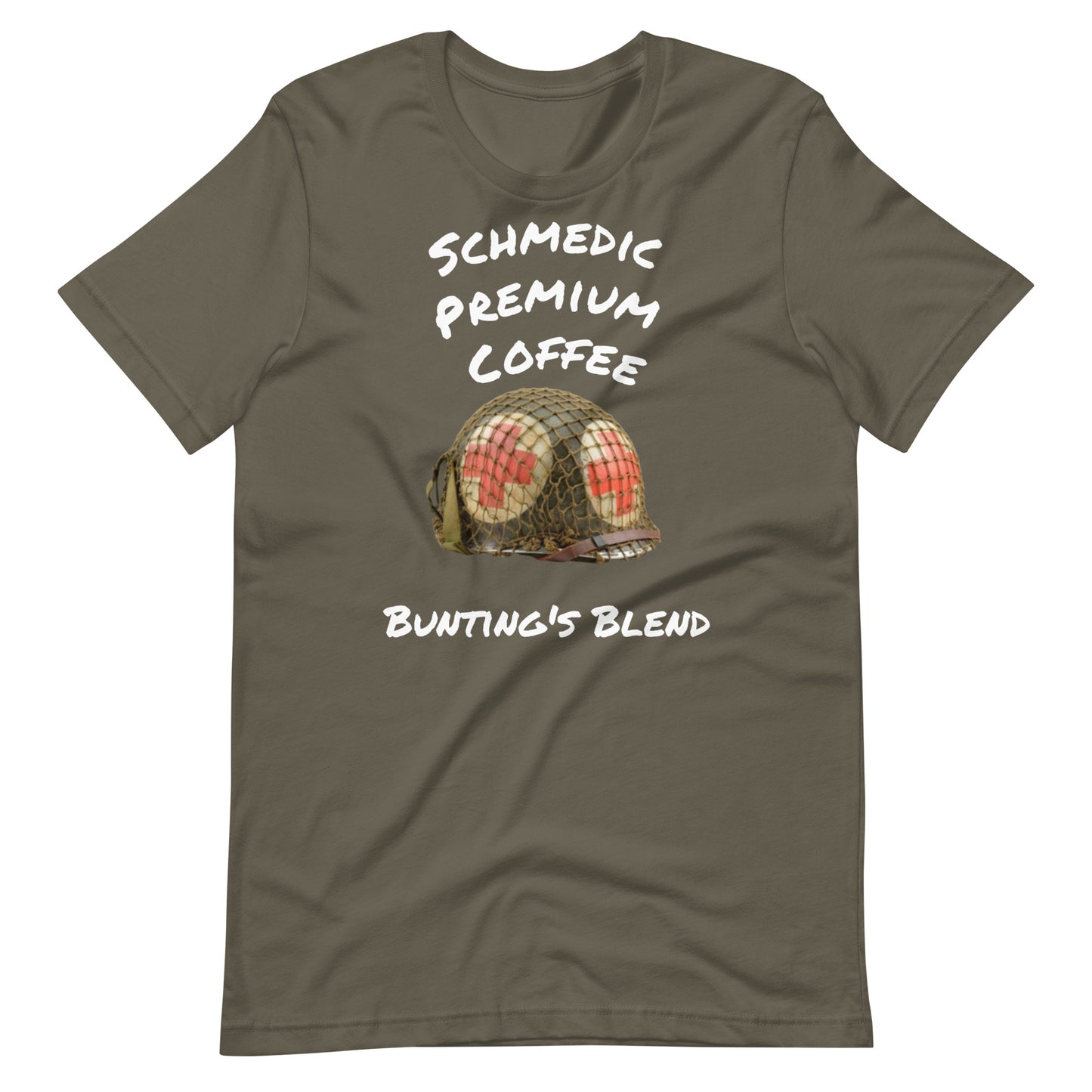 Bunting's Blend (white lettering) Unisex t-shirt