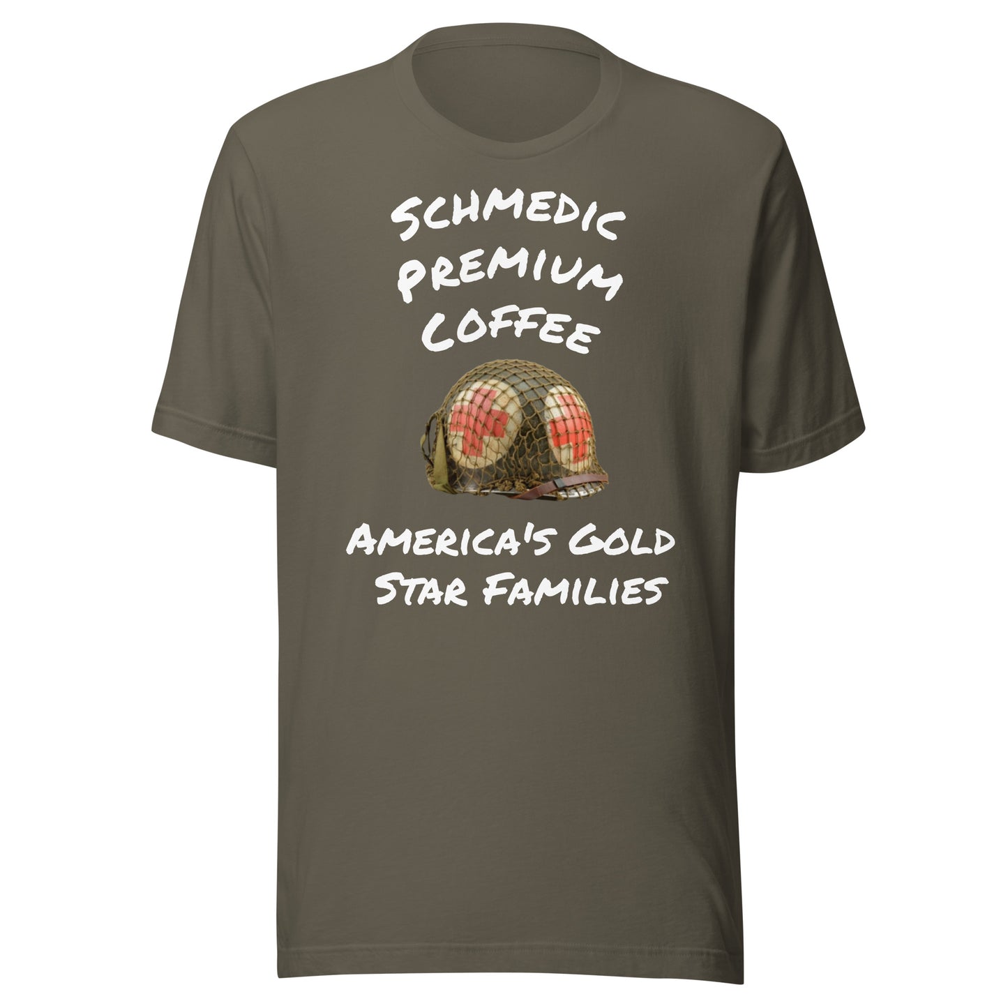 America's Gold Star Families Unisex t-shirt (white lettering)