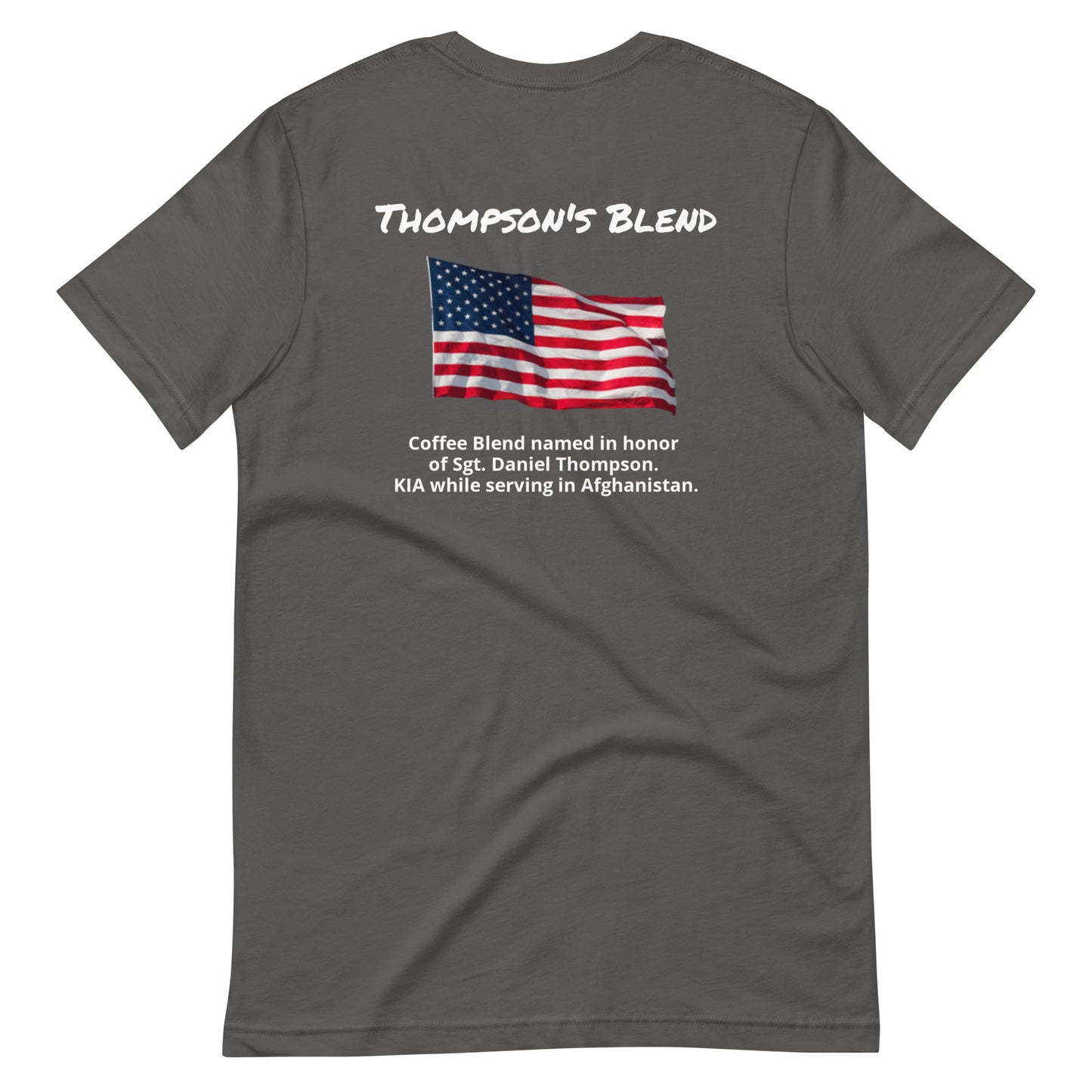 Thompson's Blend (white lettering) Unisex t-shirt