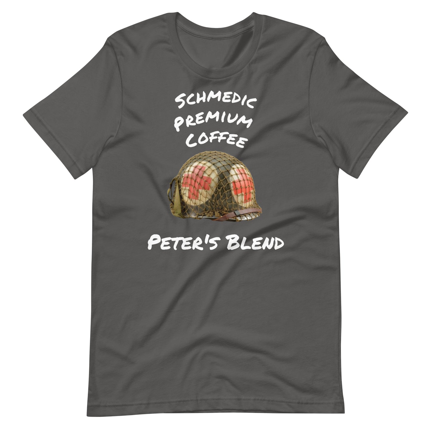 Peter's Blend (white lettering) Unisex t-shirt