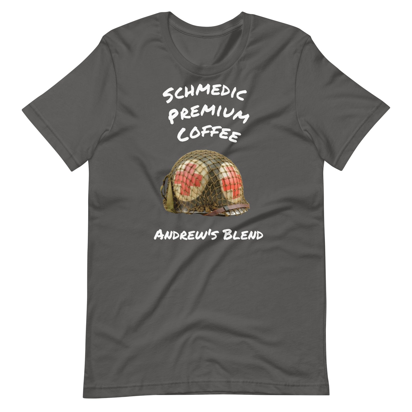 Andrew's Blend (white lettering) Unisex t-shirt