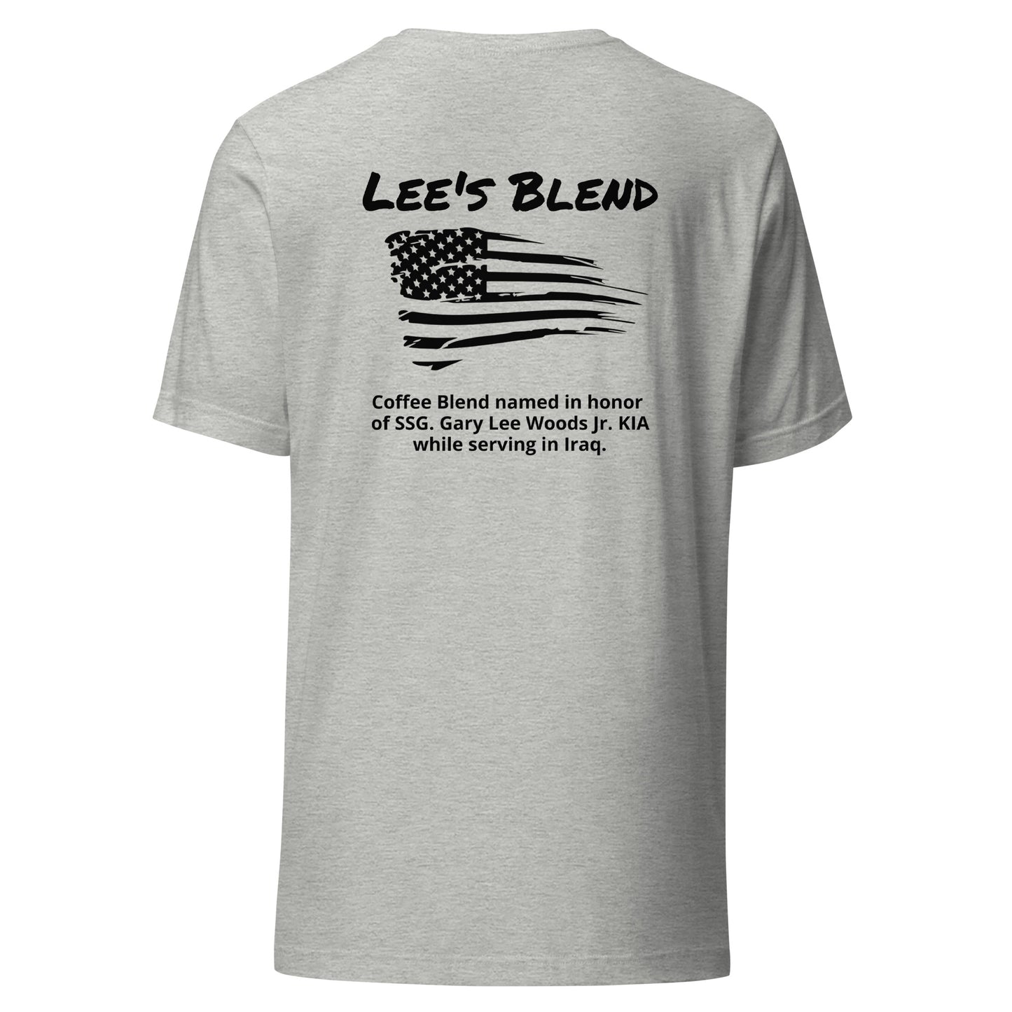 Lee's Blend (Black Lettering) Unisex t-shirt