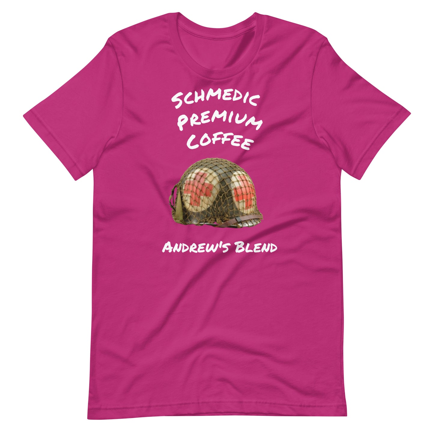 Andrew's Blend (white lettering) Unisex t-shirt