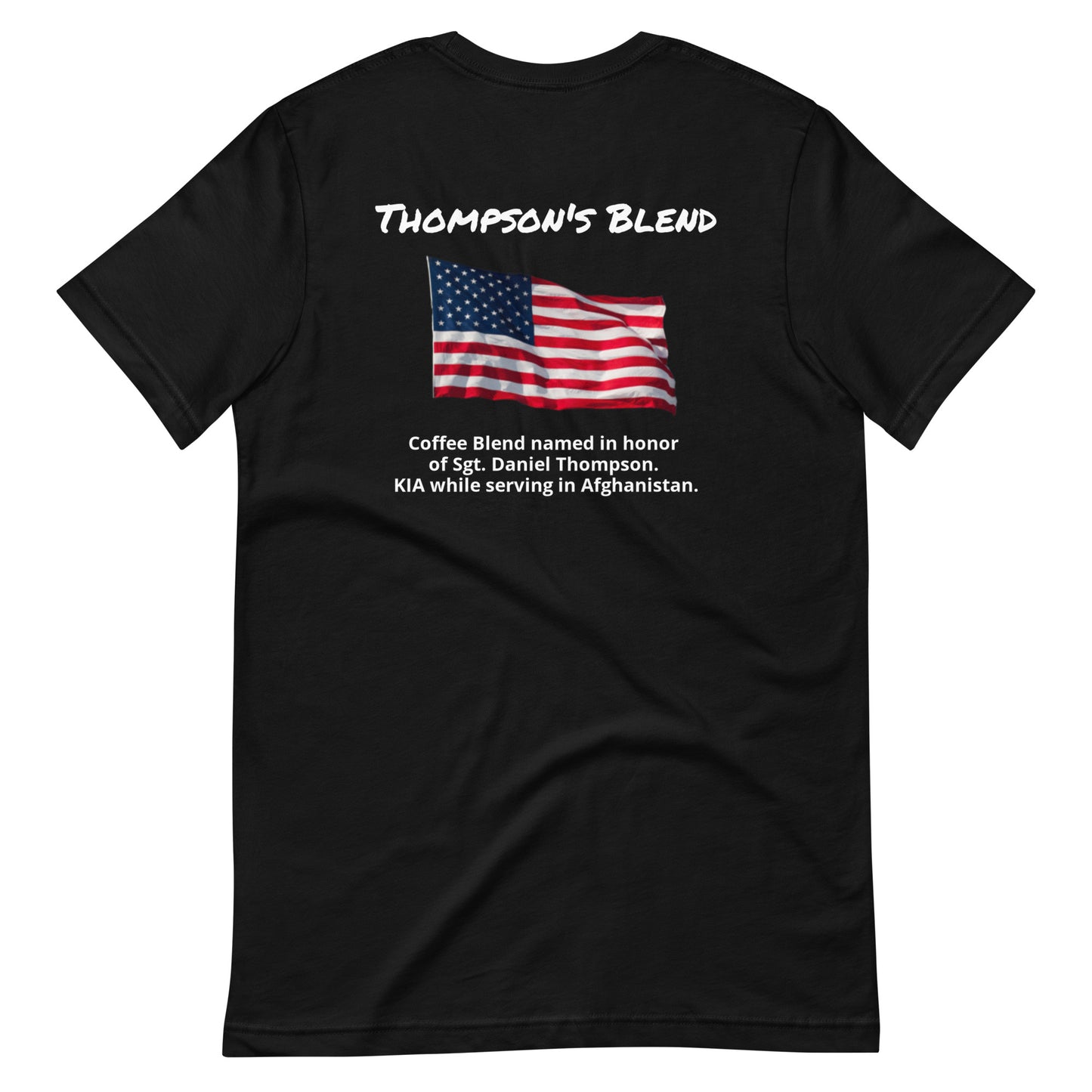Thompson's Blend (white lettering) Unisex t-shirt