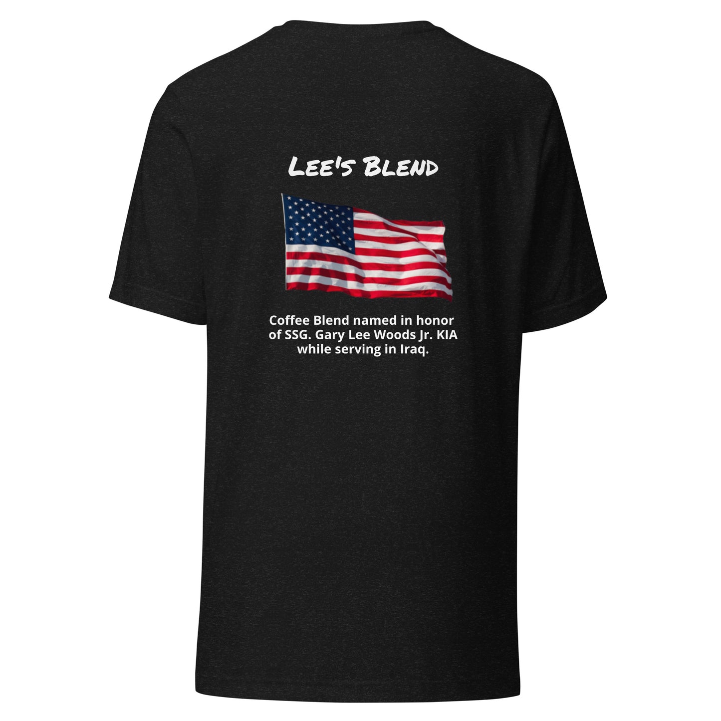 Lee's Blend (White Lettering) Unisex t-shirt