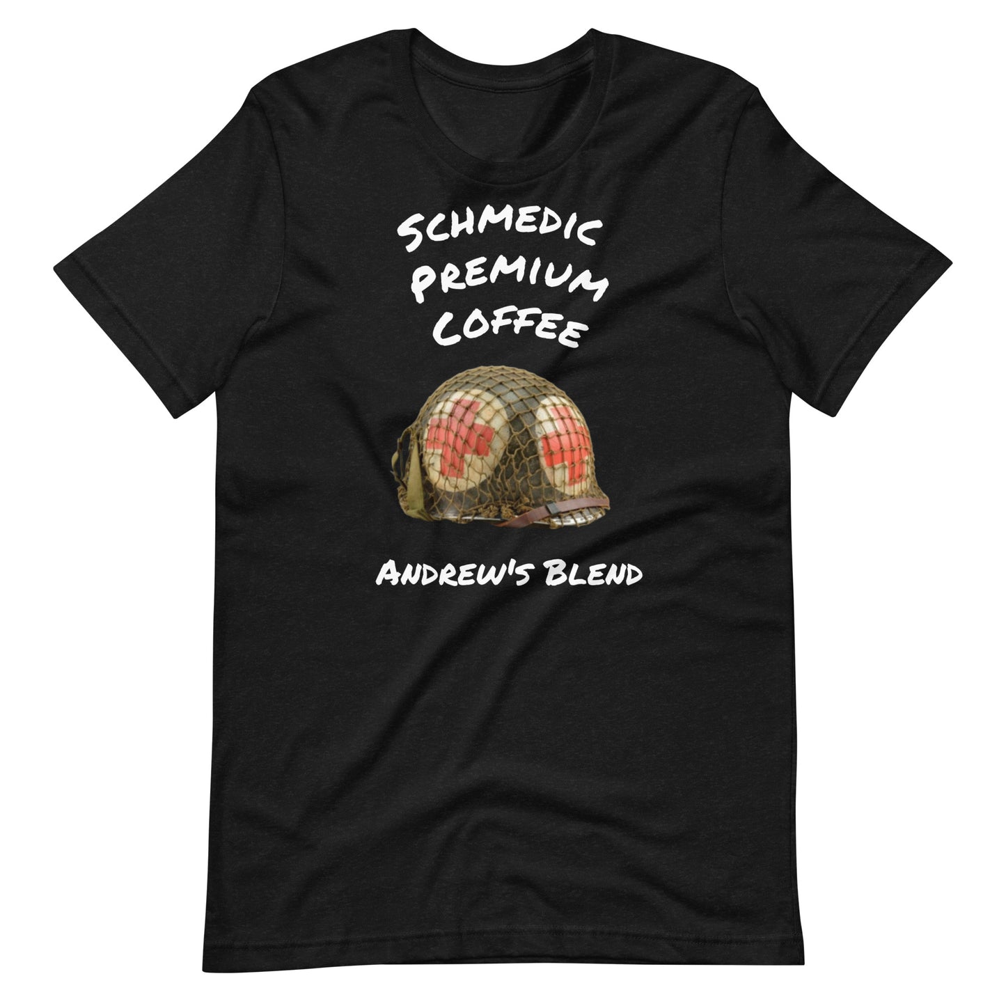 Andrew's Blend (white lettering) Unisex t-shirt