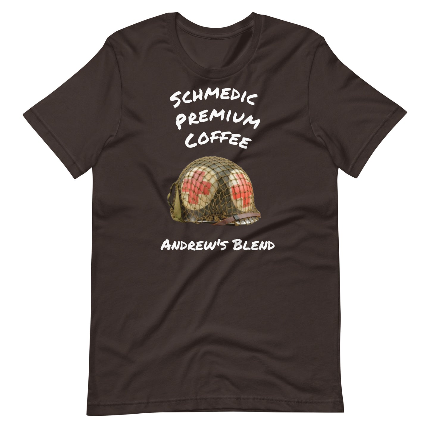 Andrew's Blend (white lettering) Unisex t-shirt