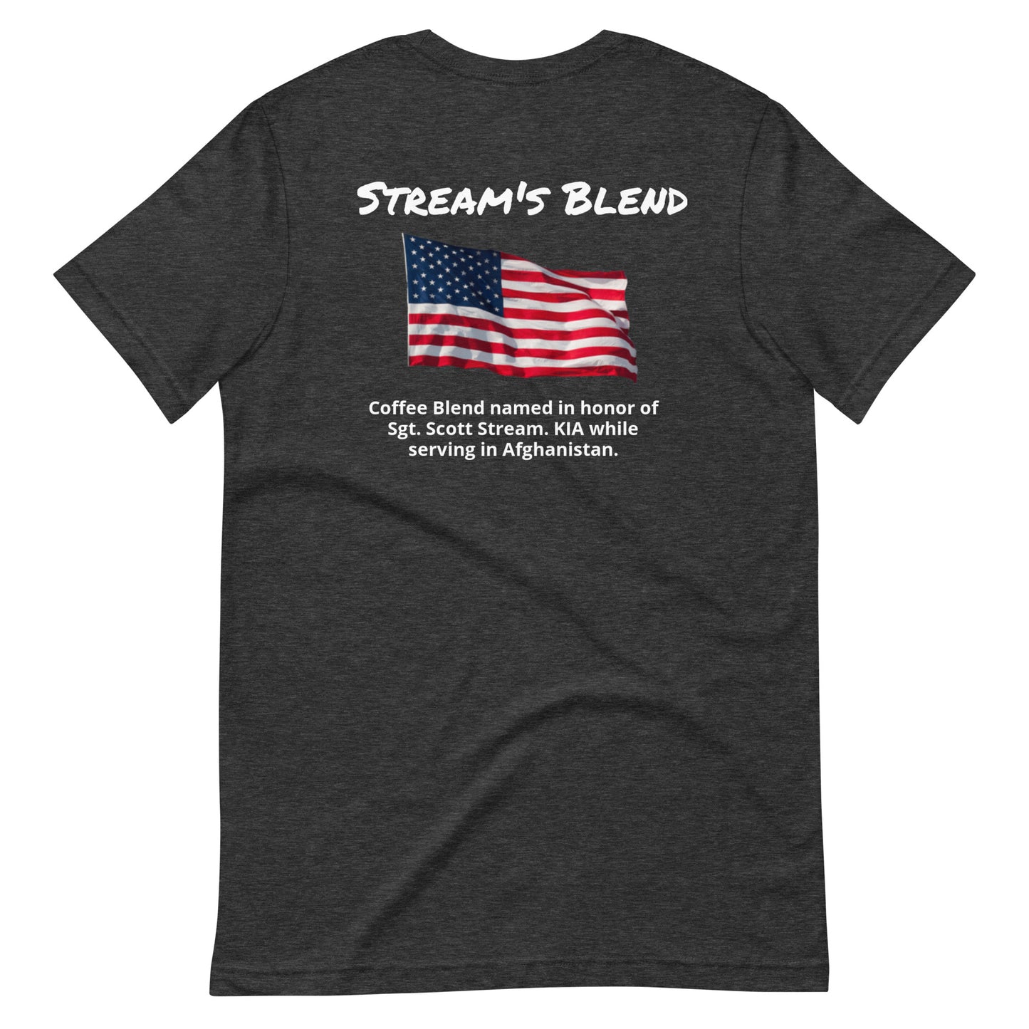 Stream's Blend (white lettering) Unisex t-shirt