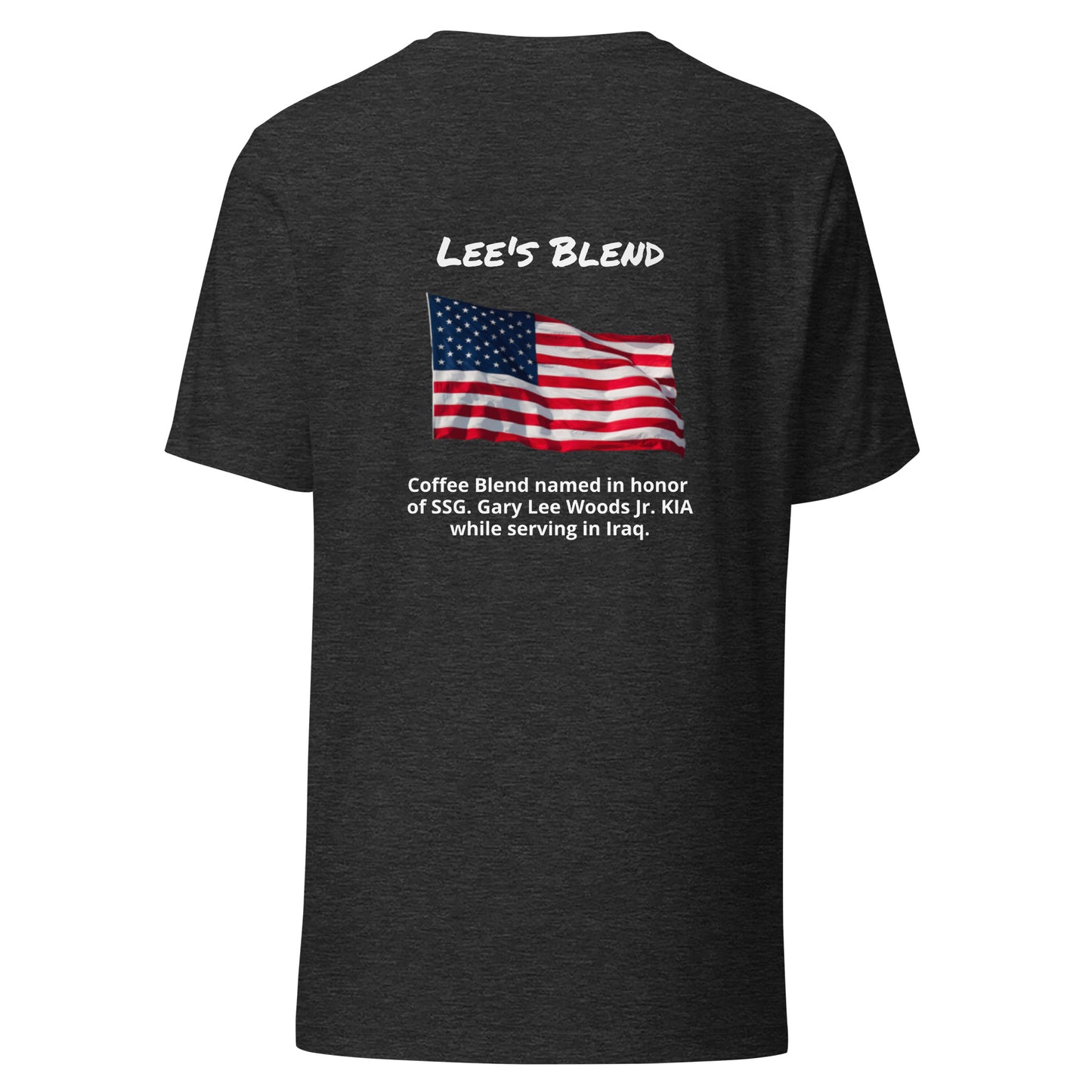 Lee's Blend (White Lettering) Unisex t-shirt