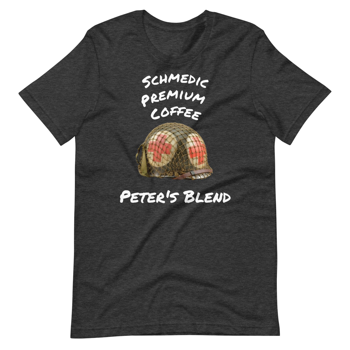 Peter's Blend (white lettering) Unisex t-shirt