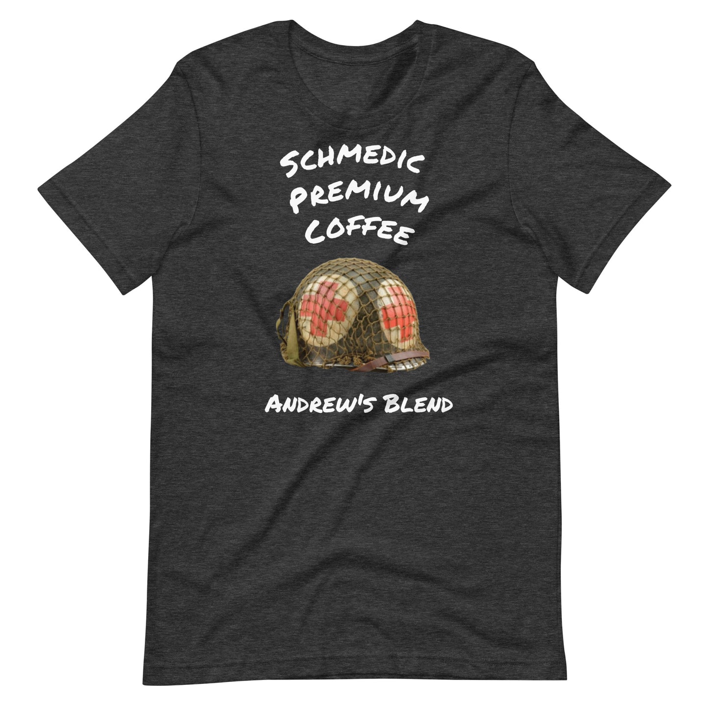 Andrew's Blend (white lettering) Unisex t-shirt