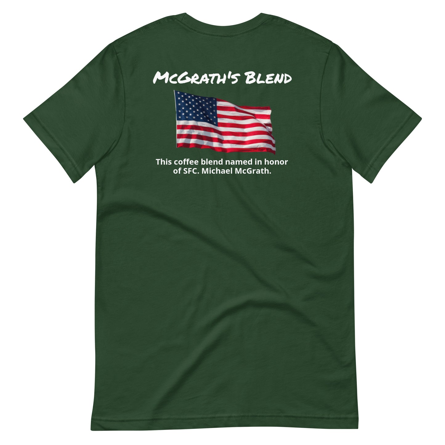 McGrath's Blend (white lettering) Unisex t-shirt