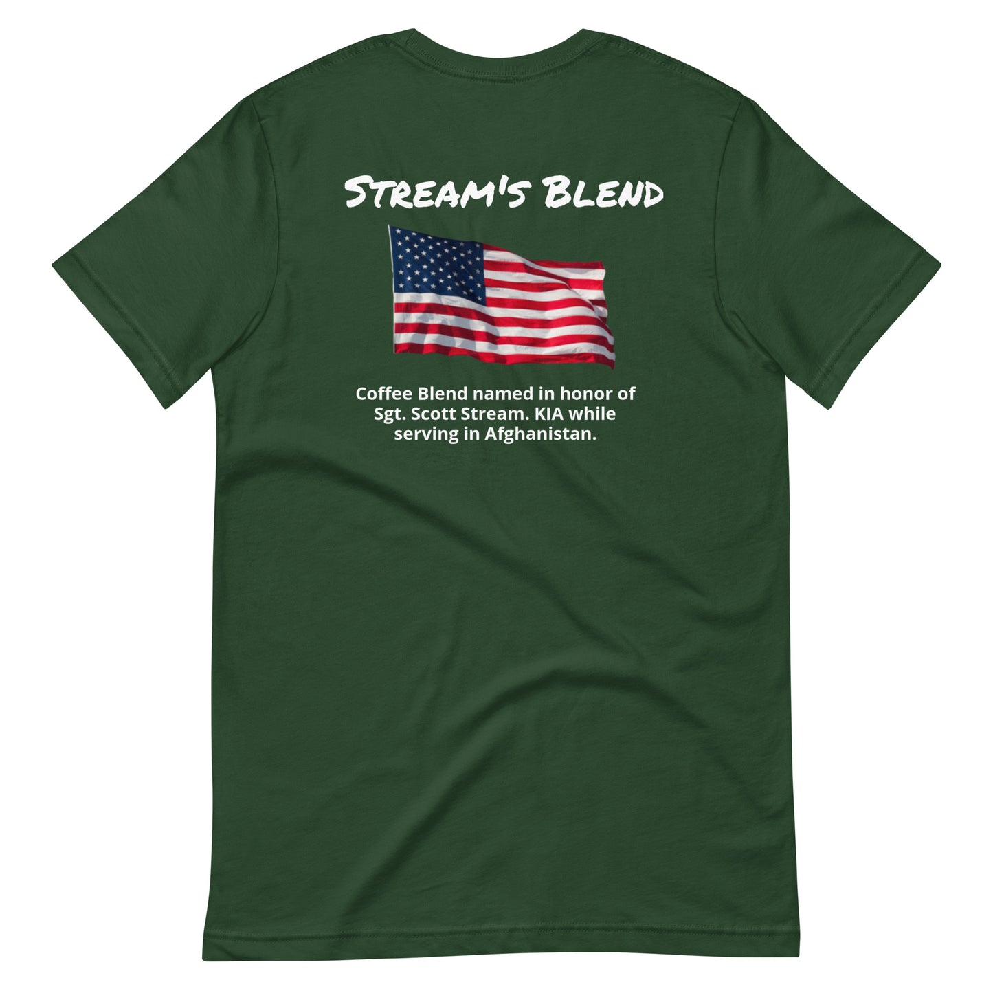 Stream's Blend (white lettering) Unisex t-shirt