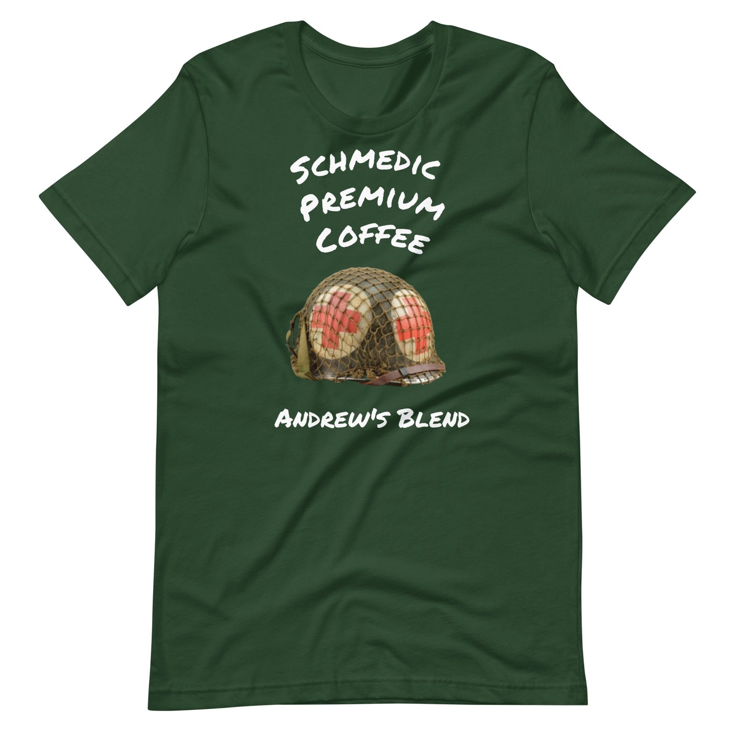 Andrew's Blend (white lettering) Unisex t-shirt