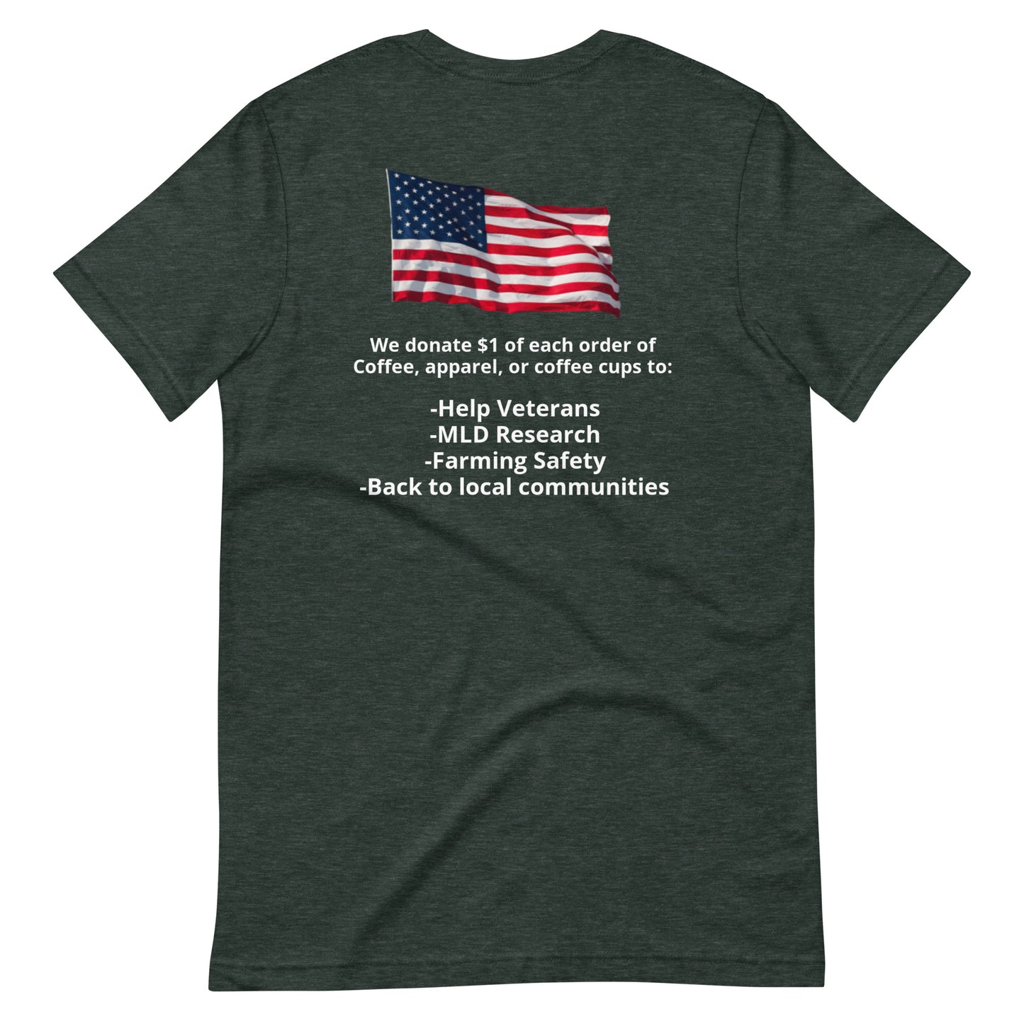 Schmedic Premium Coffee (white lettering) Unisex t-shirt