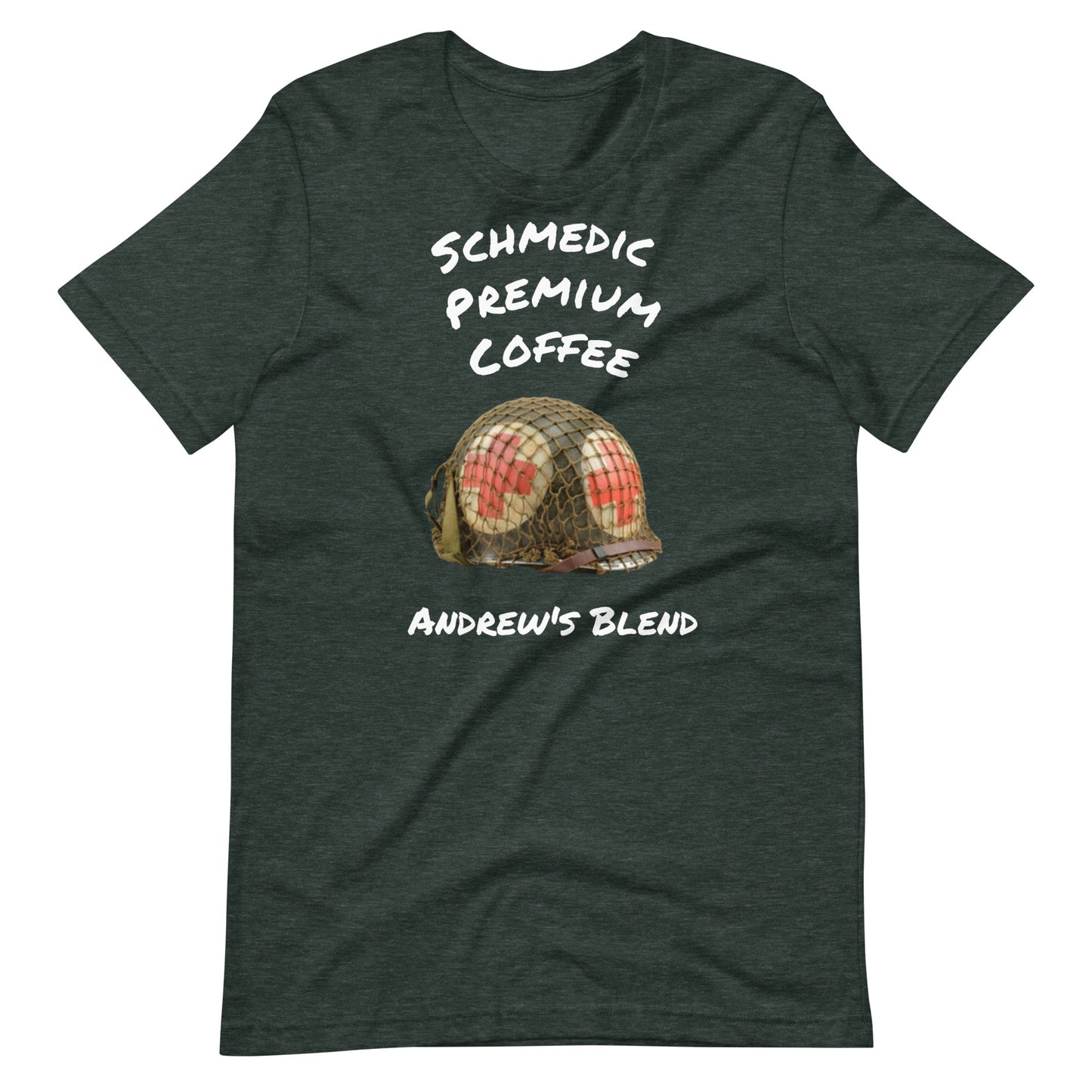 Andrew's Blend (white lettering) Unisex t-shirt
