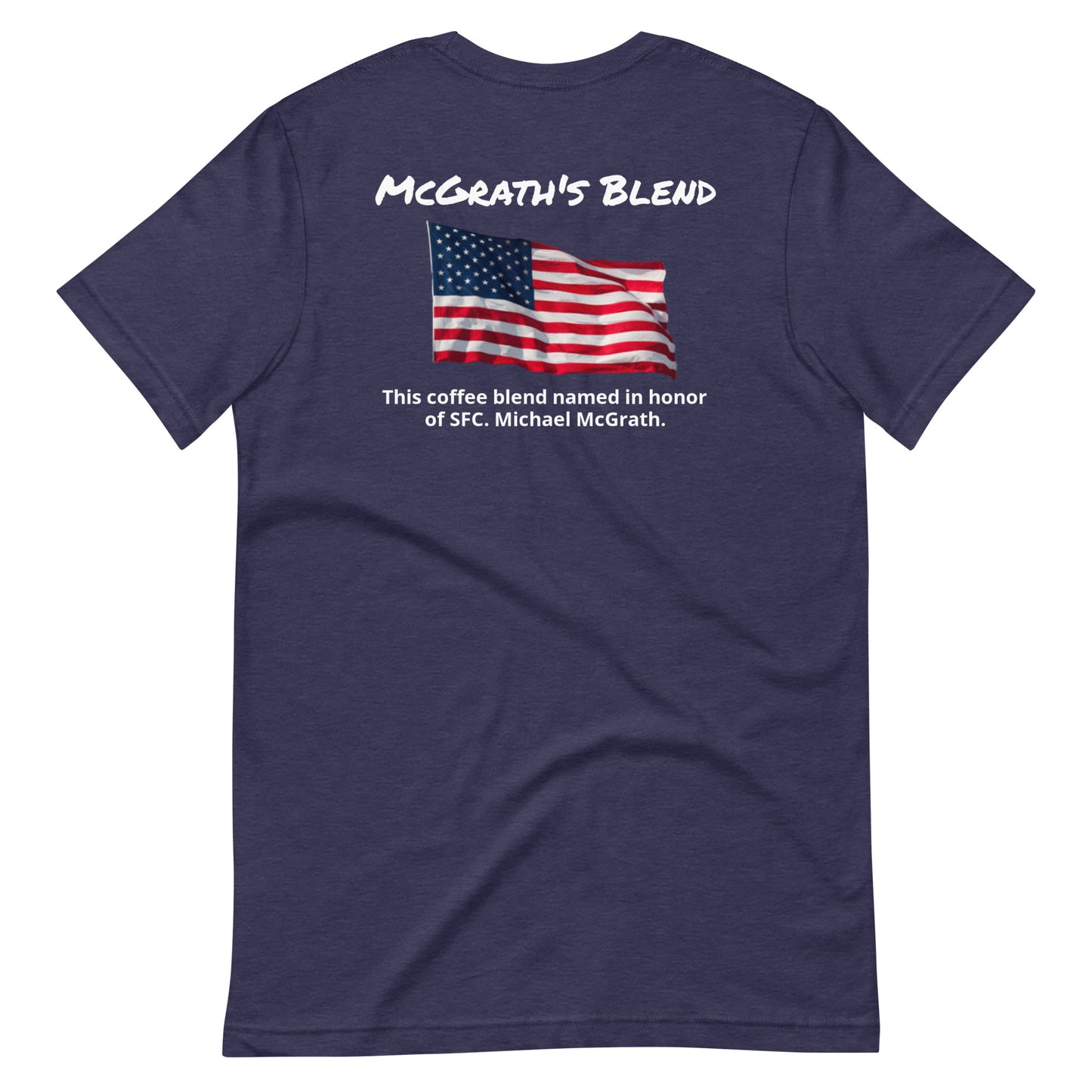 McGrath's Blend (white lettering) Unisex t-shirt