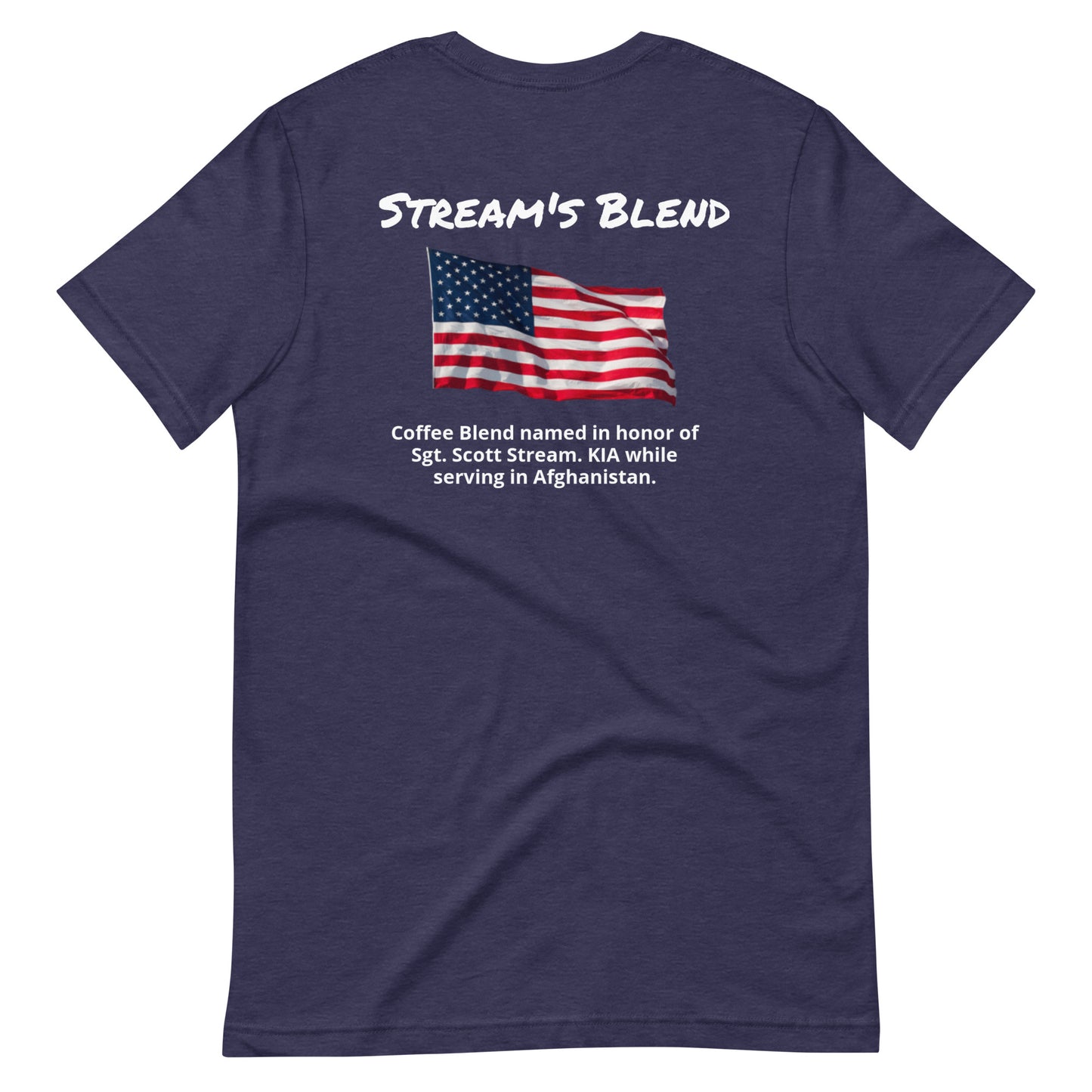 Stream's Blend (white lettering) Unisex t-shirt
