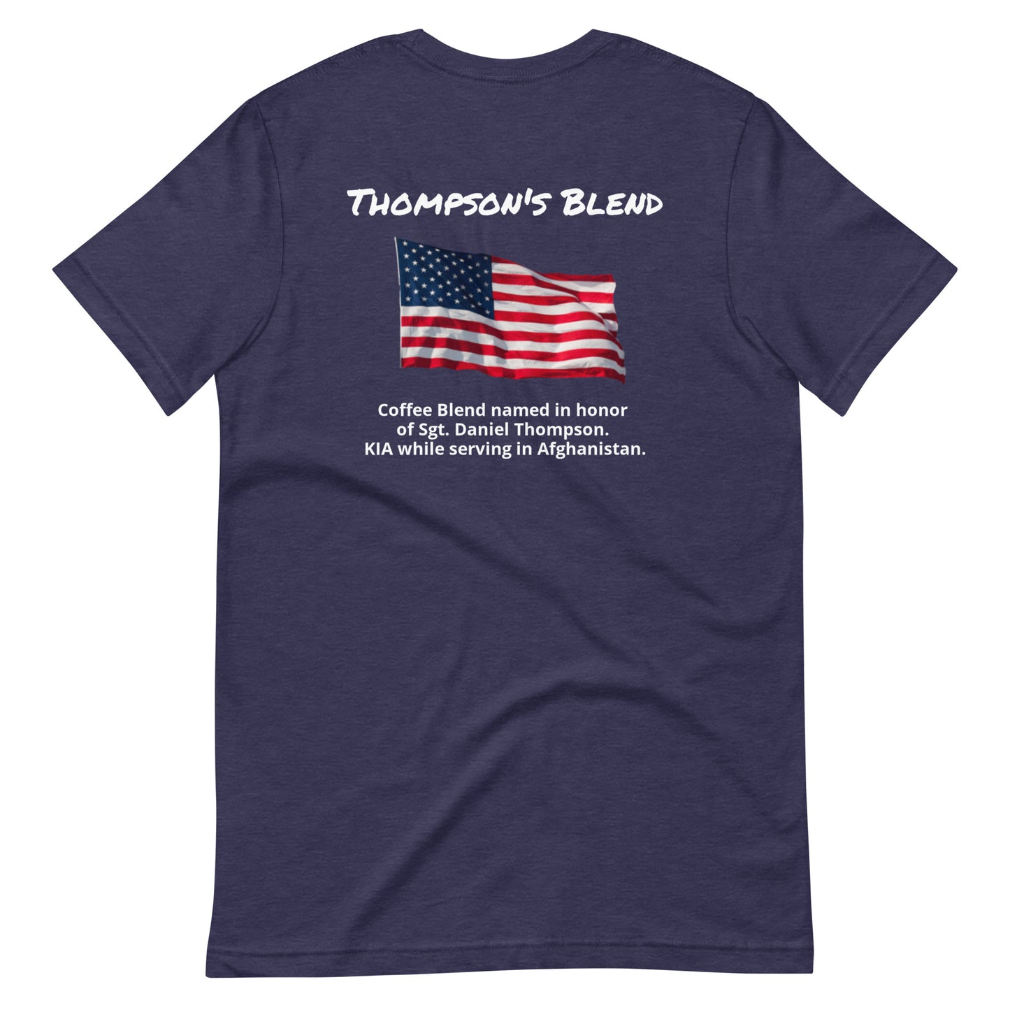 Thompson's Blend (white lettering) Unisex t-shirt