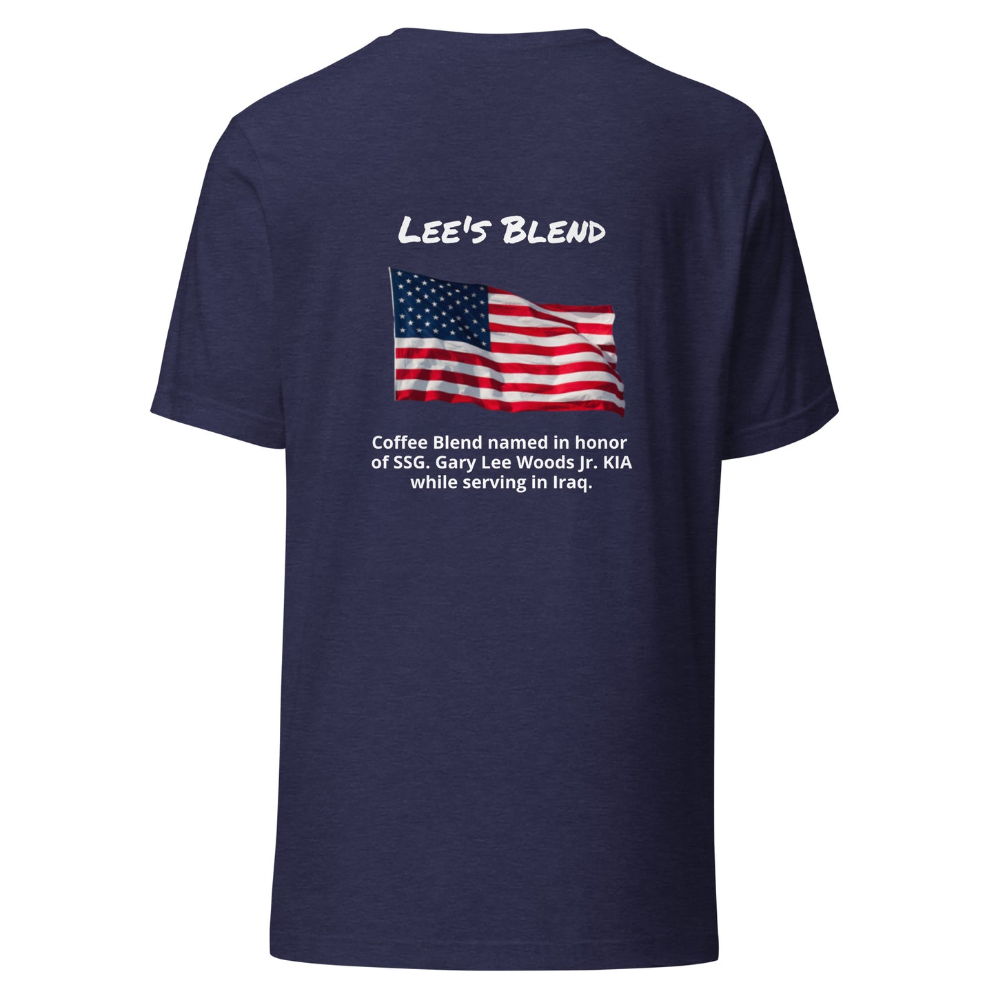 Lee's Blend (White Lettering) Unisex t-shirt