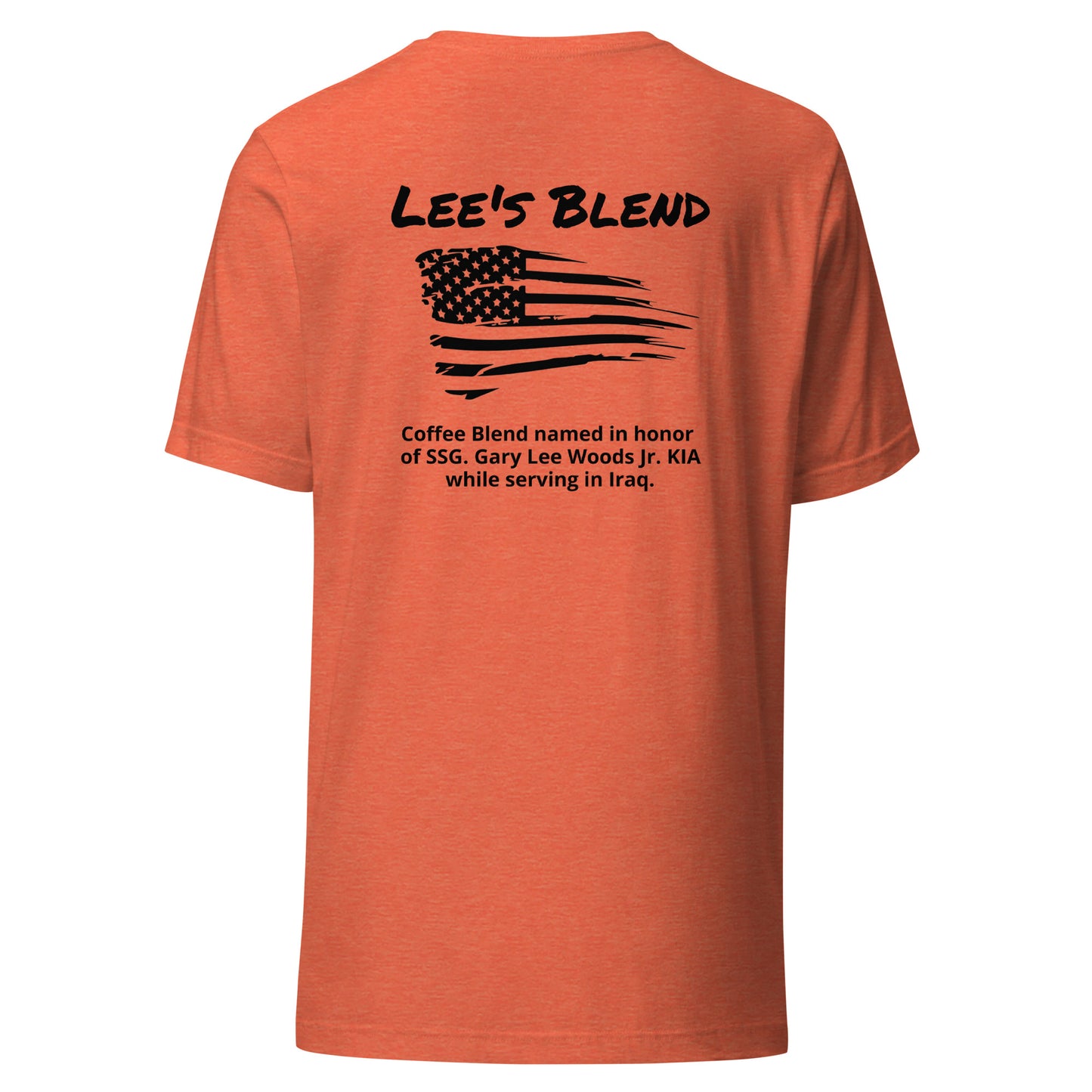 Lee's Blend (Black Lettering) Unisex t-shirt