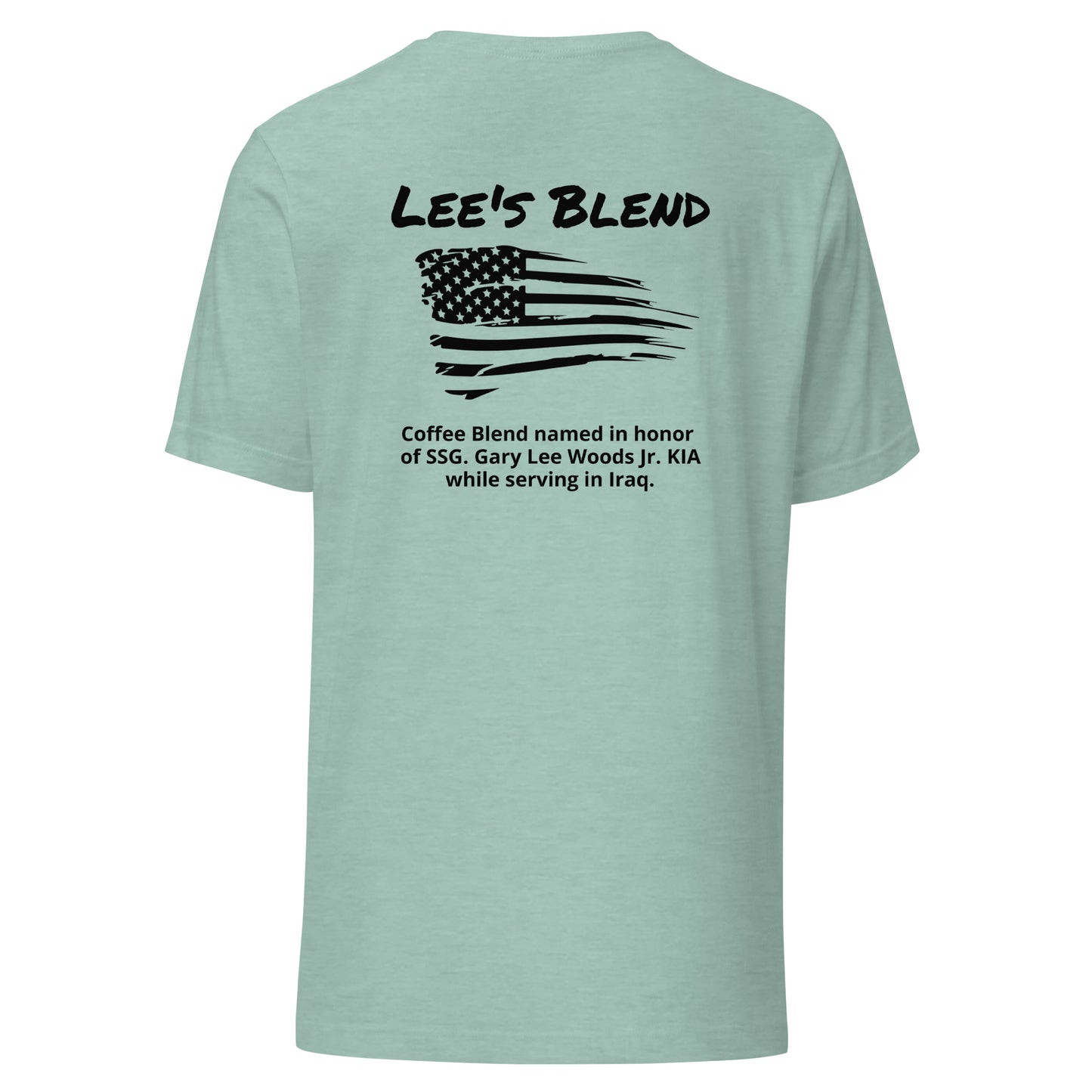 Lee's Blend (Black Lettering) Unisex t-shirt