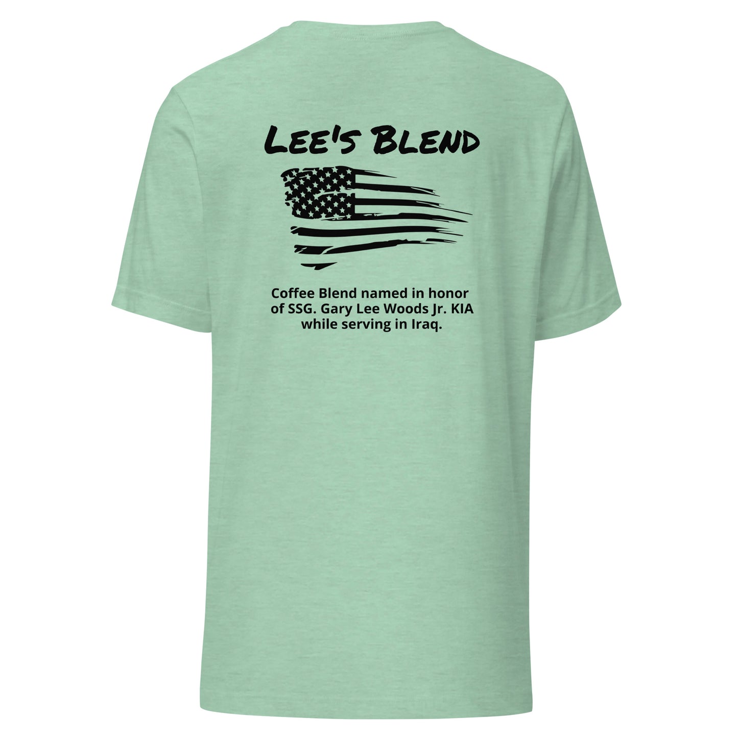Lee's Blend (Black Lettering) Unisex t-shirt